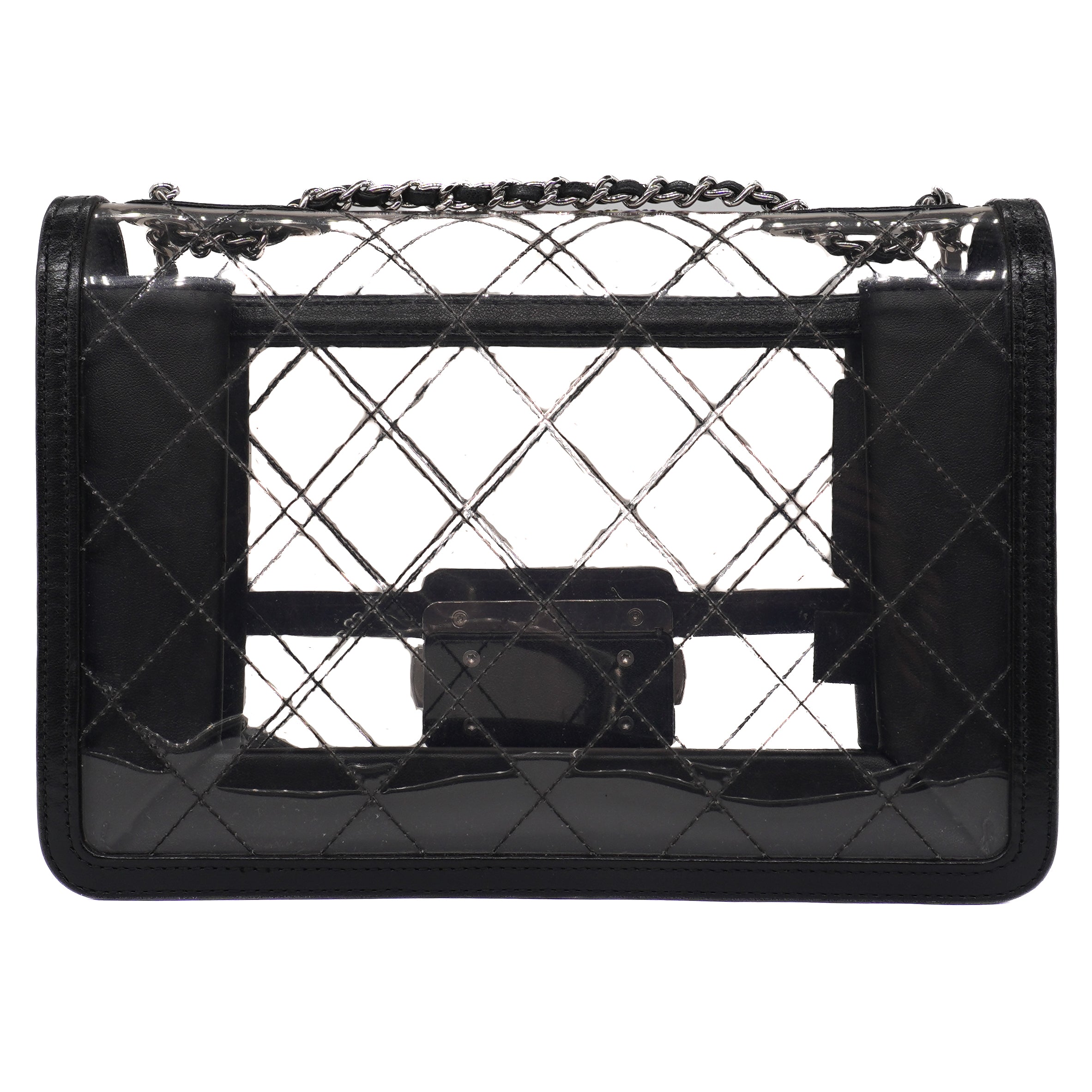 Chanel PVC Quilted Flap