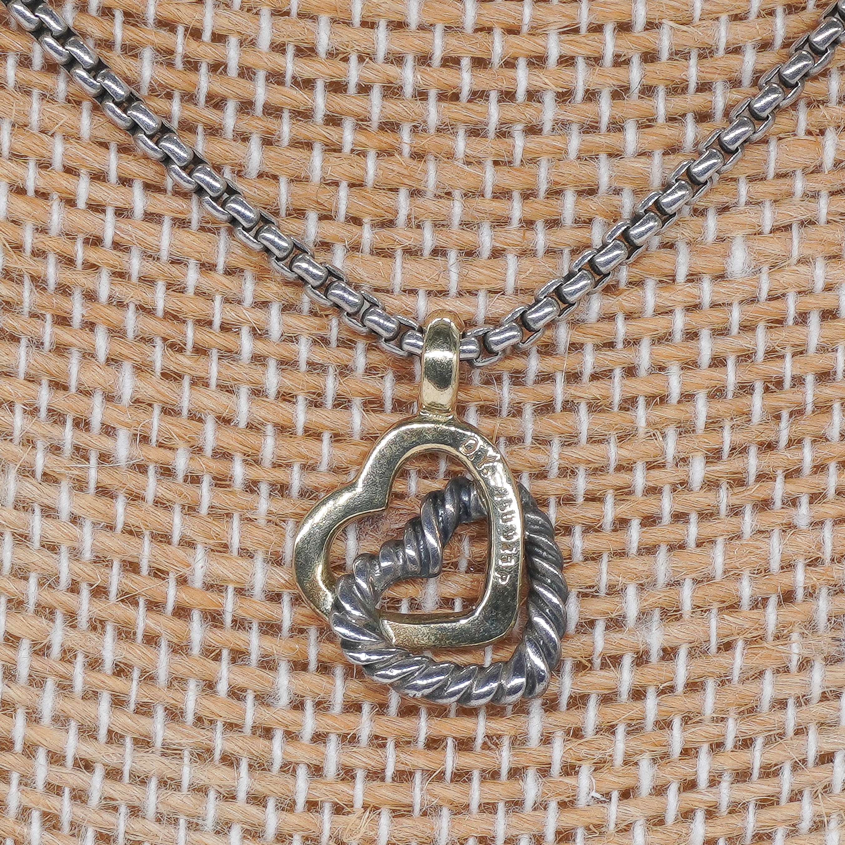 David Yurman Heart Necklace
