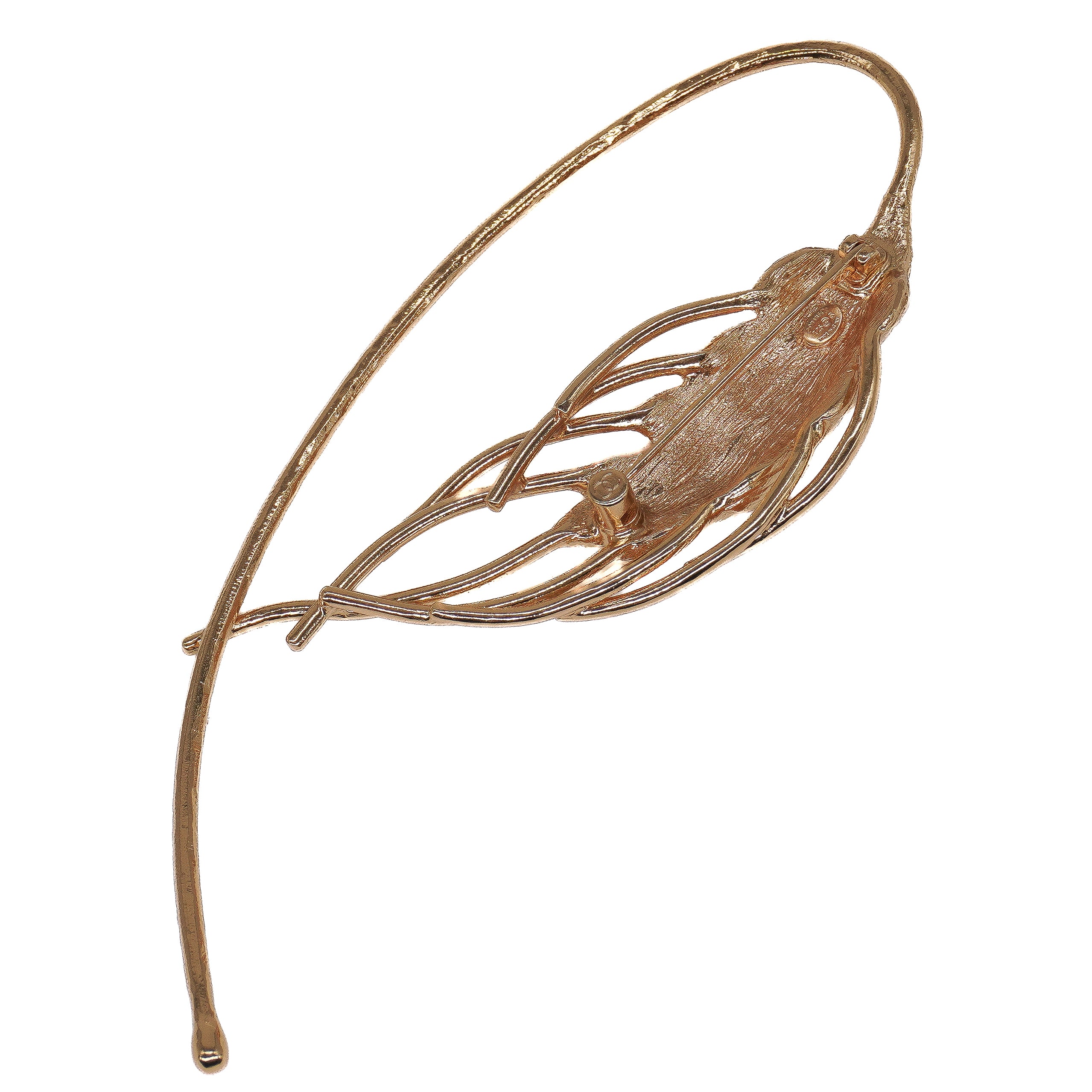 Chanel Wheat Motif Brooch