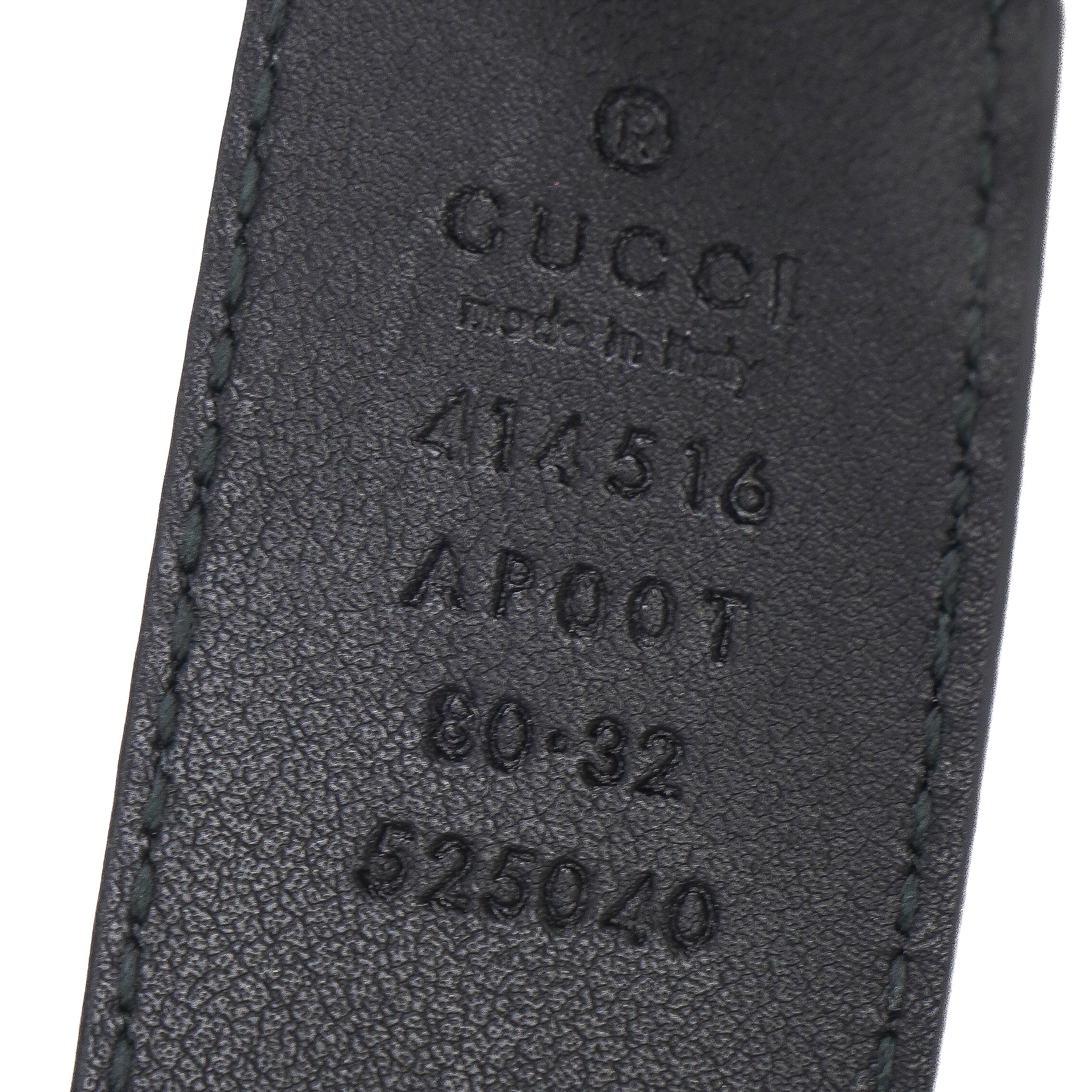 Gucci Black Marmont Belt