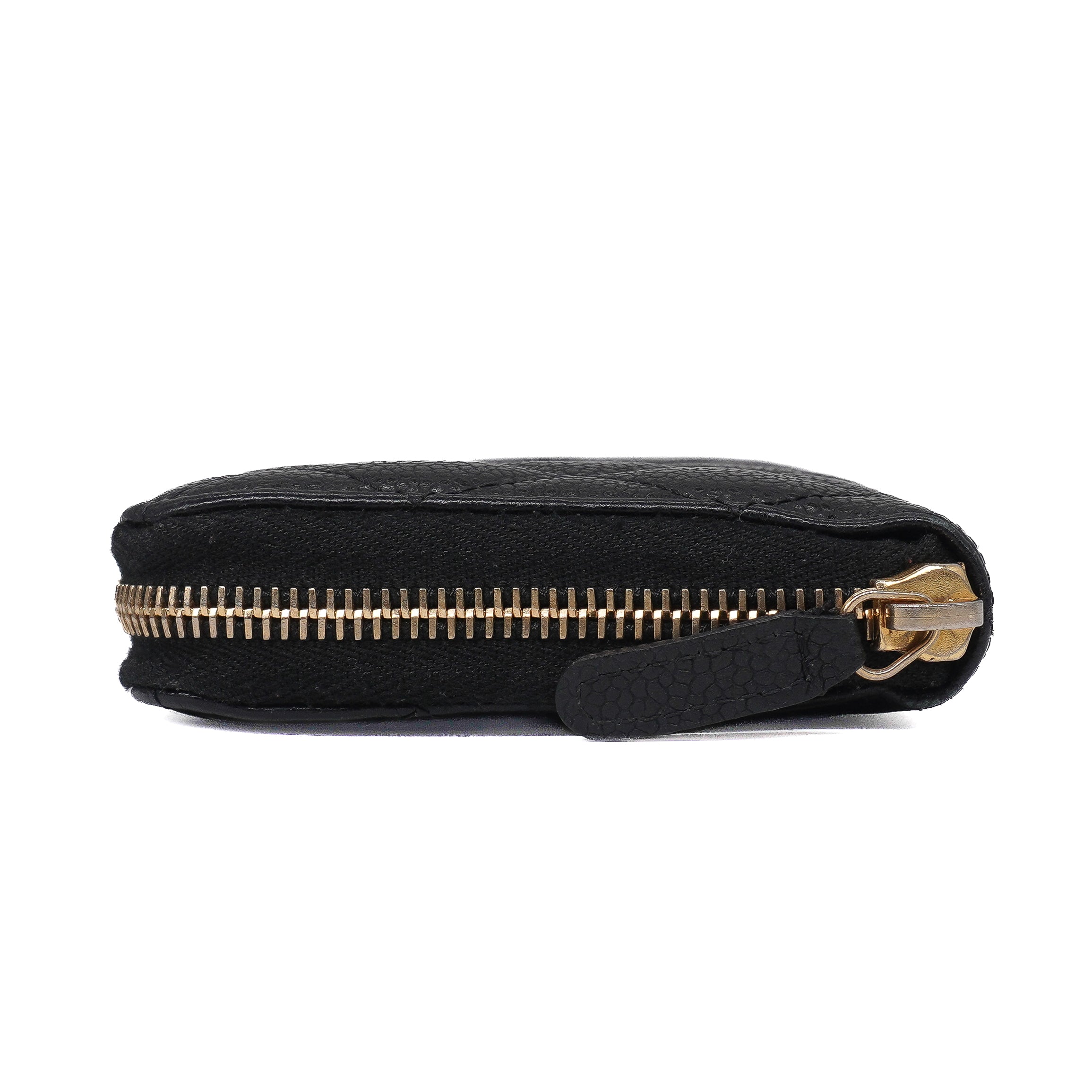 Chanel Large Gusset Zip Around Wallet