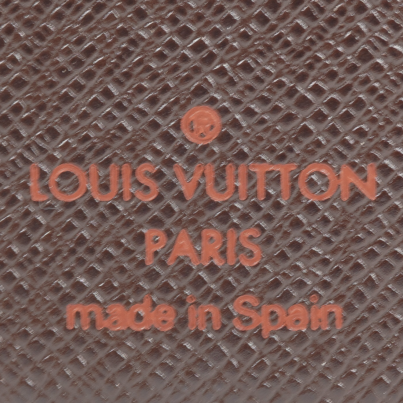 Louis Vuittton Damier Ebene Small Agenda