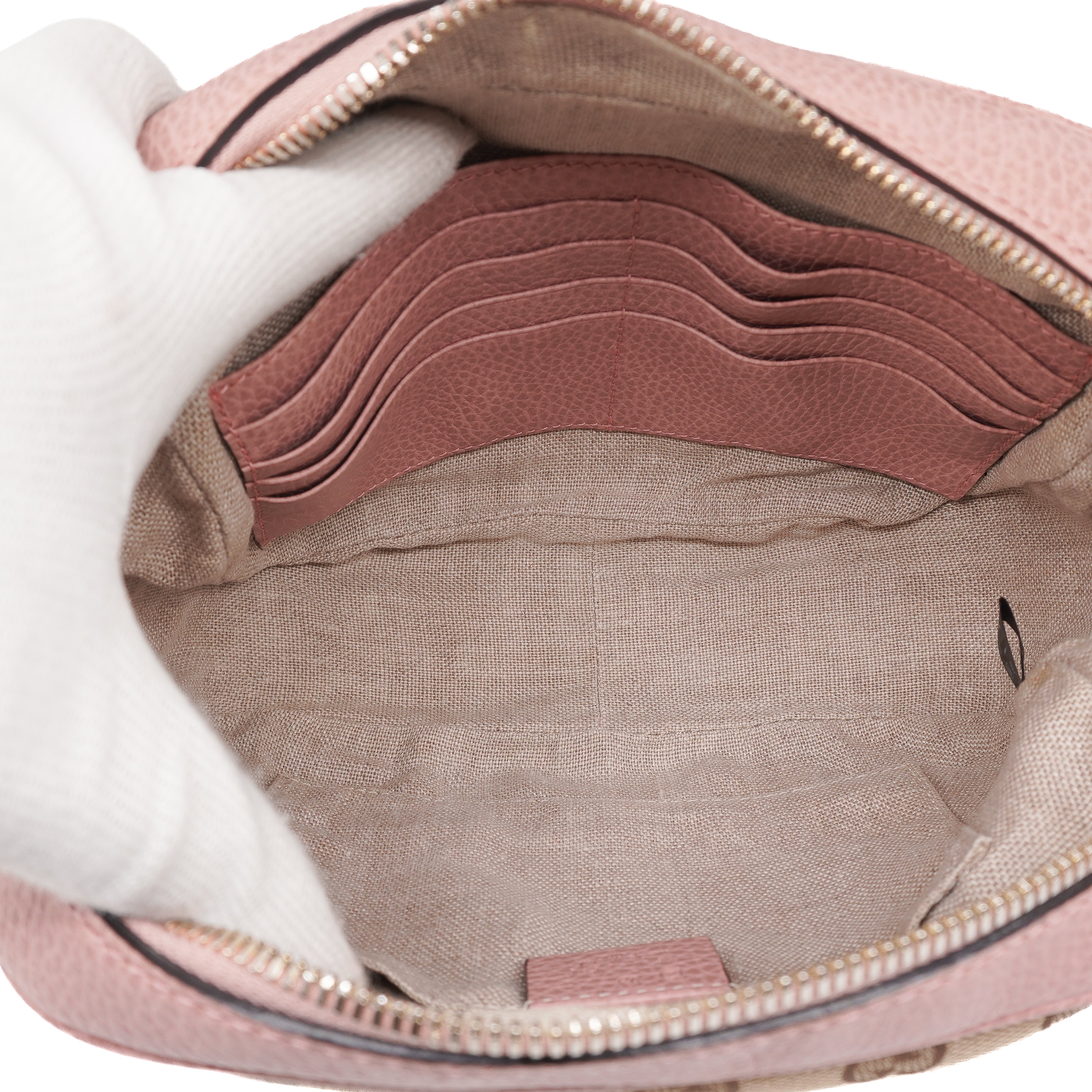 Gucci Calfskin Mini Bree Messenger Bag