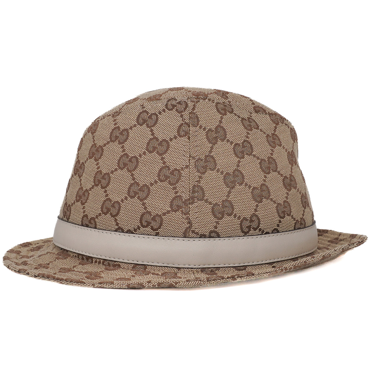 Gucci Fedora Hat GG Canvas
