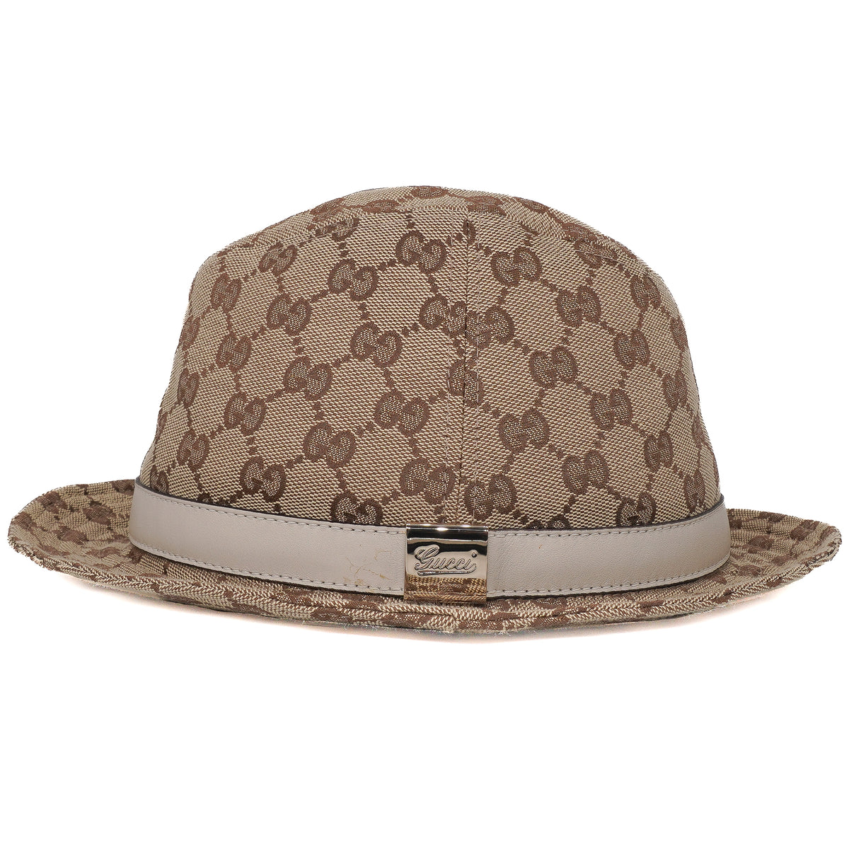 Gucci Fedora Hat GG Canvas