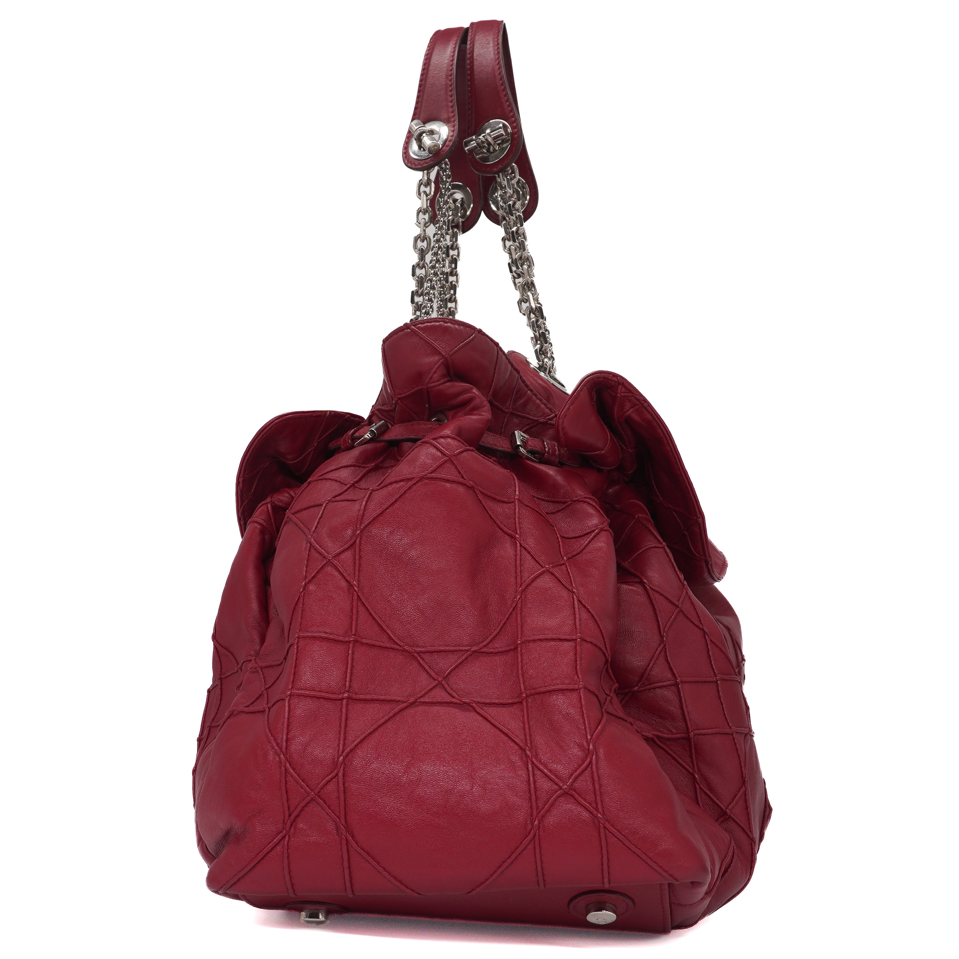 Christian Dior Lambskin Cannage Le Trente Hobo