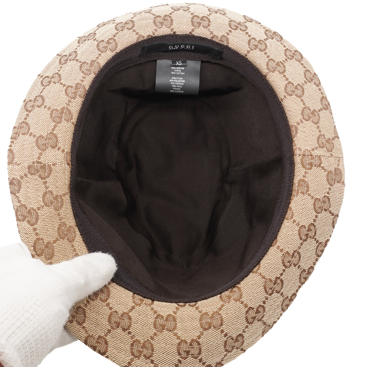 Gucci Fedora Hat GG Canvas
