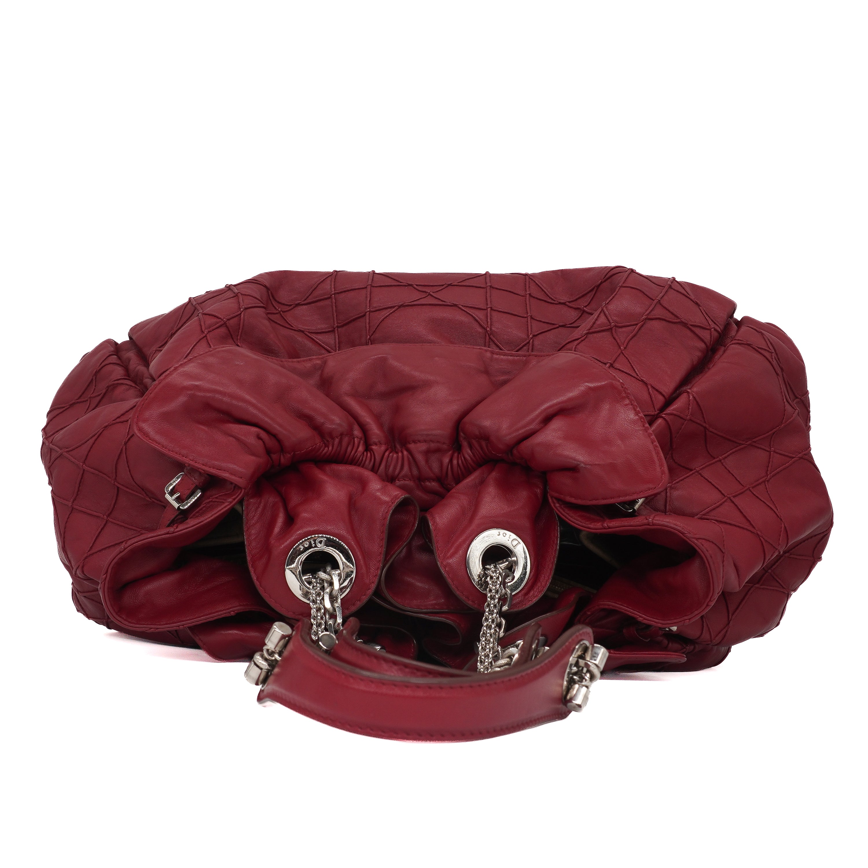 Christian Dior Lambskin Cannage Le Trente Hobo