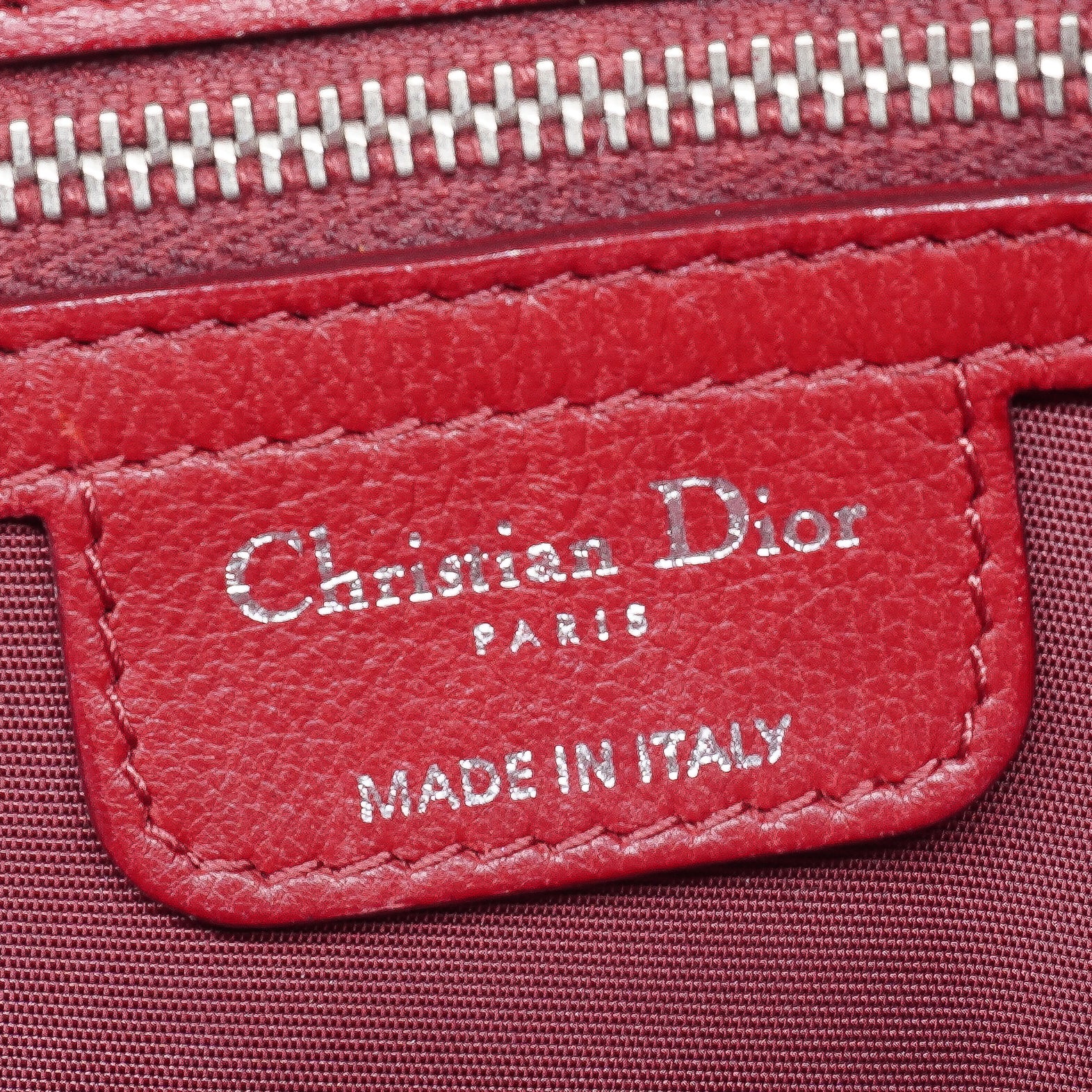Christian Dior Lambskin Cannage Le Trente Hobo