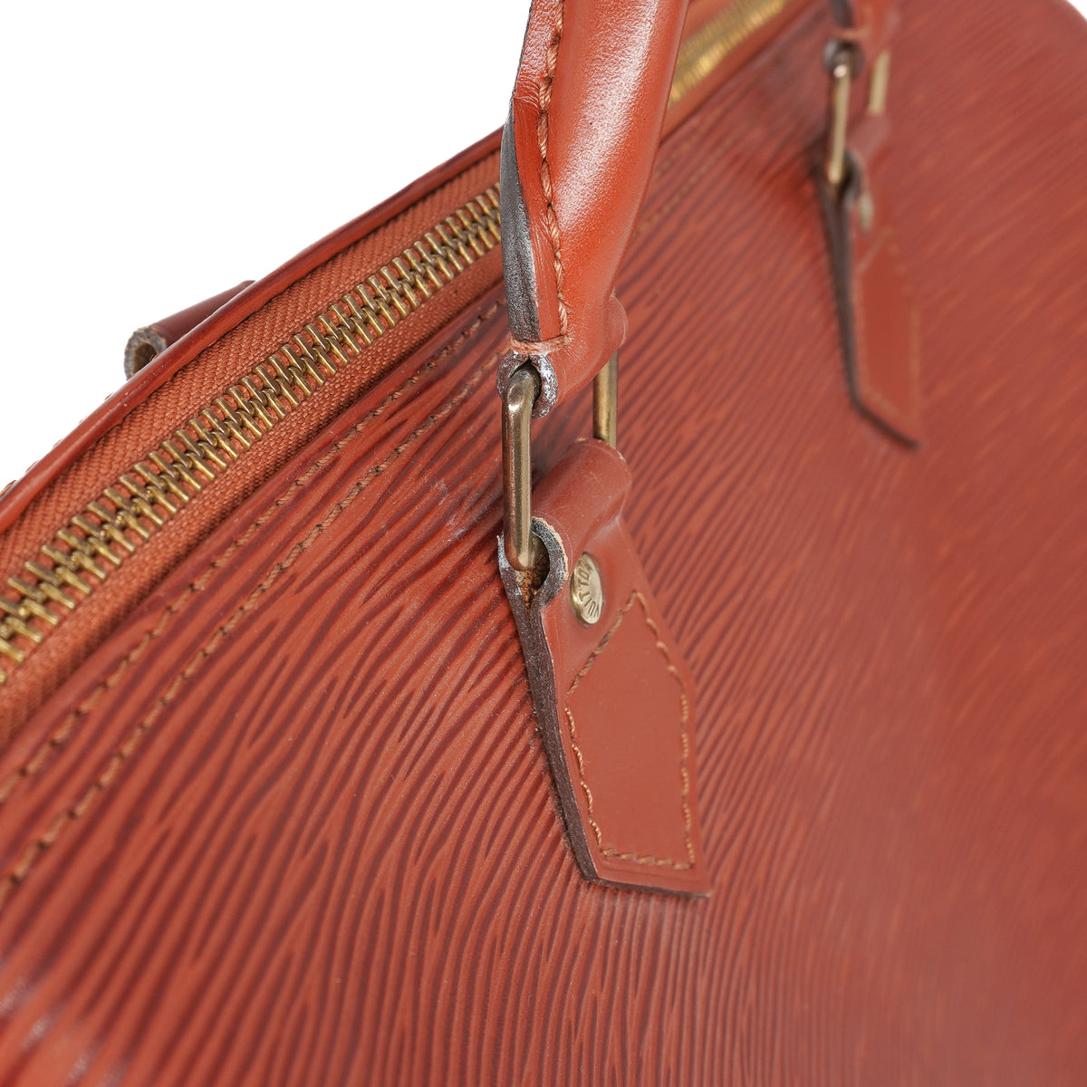 Louis Vuitton Speedy 30 Epi Burnt Orange