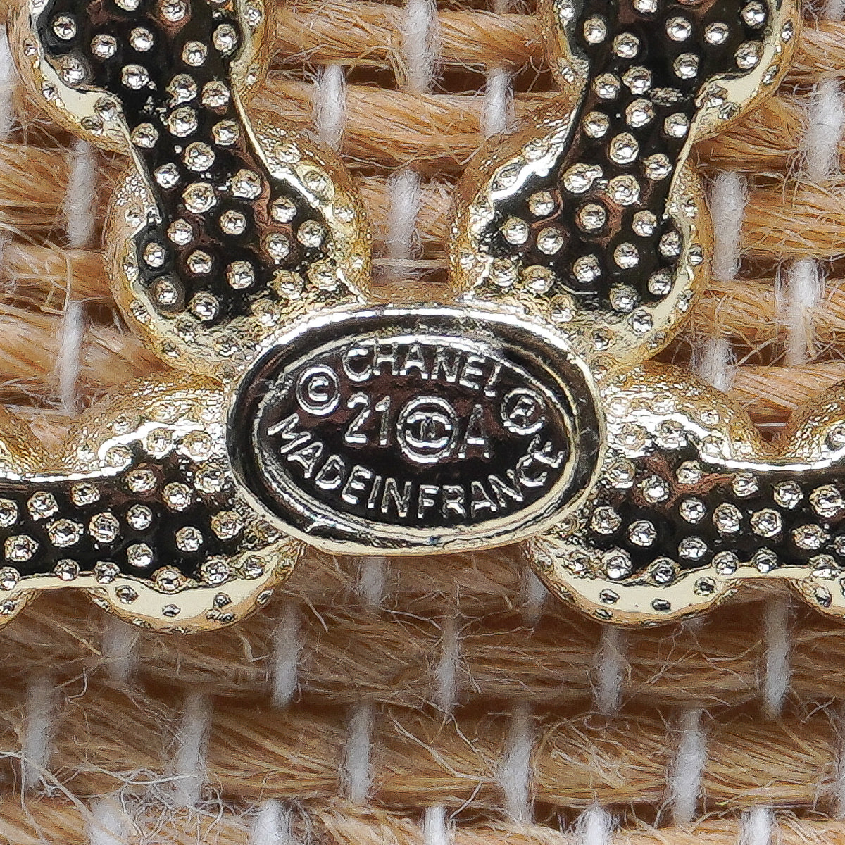 Chanel Crystal CC Necklace