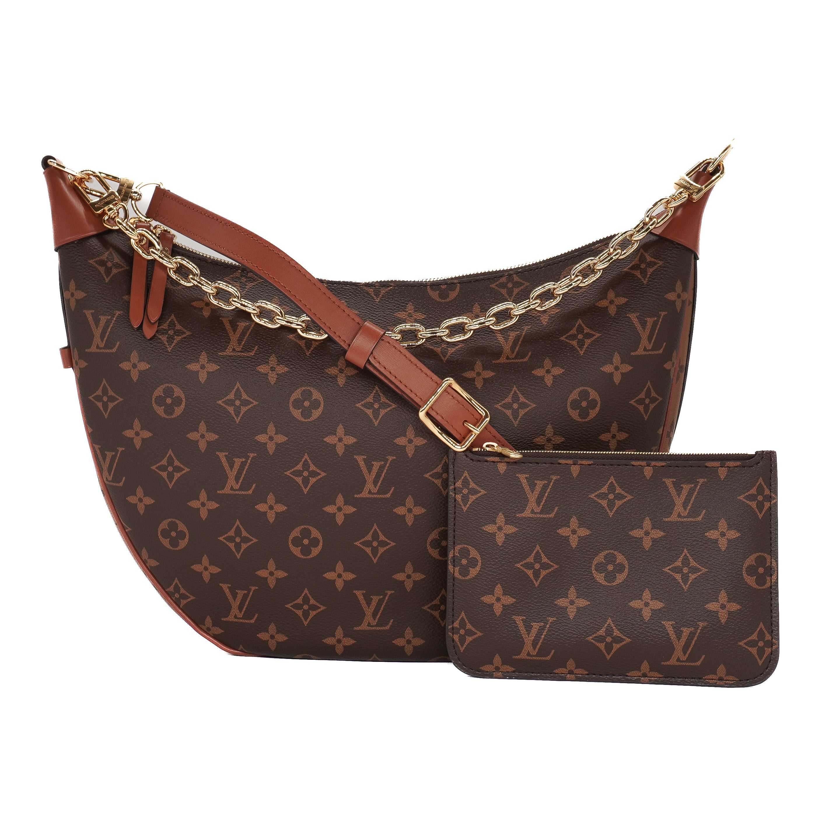 Louis Vuitton Monogram Reverse Loop Hobo