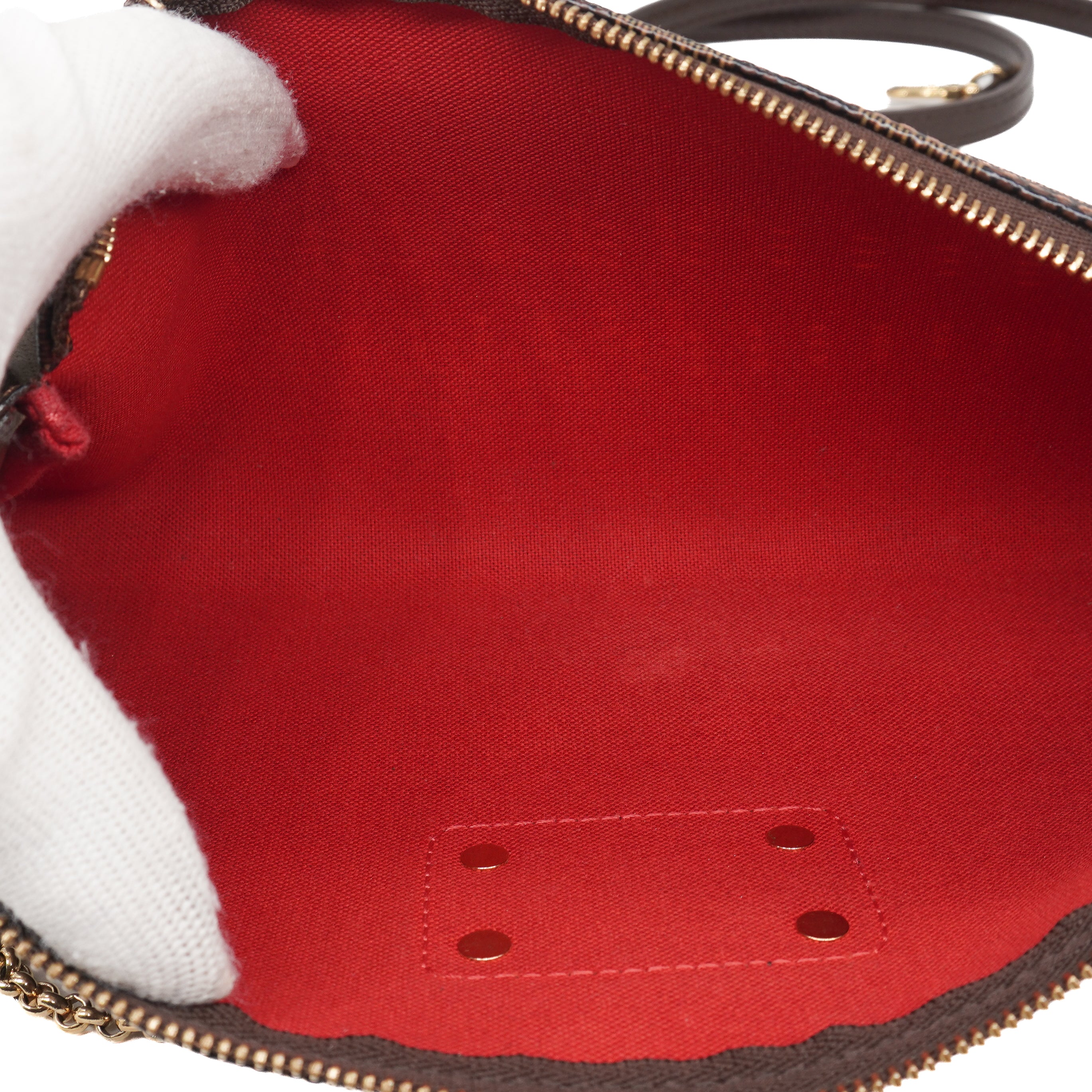 Louis Vuitton Ebene Eva Clutch