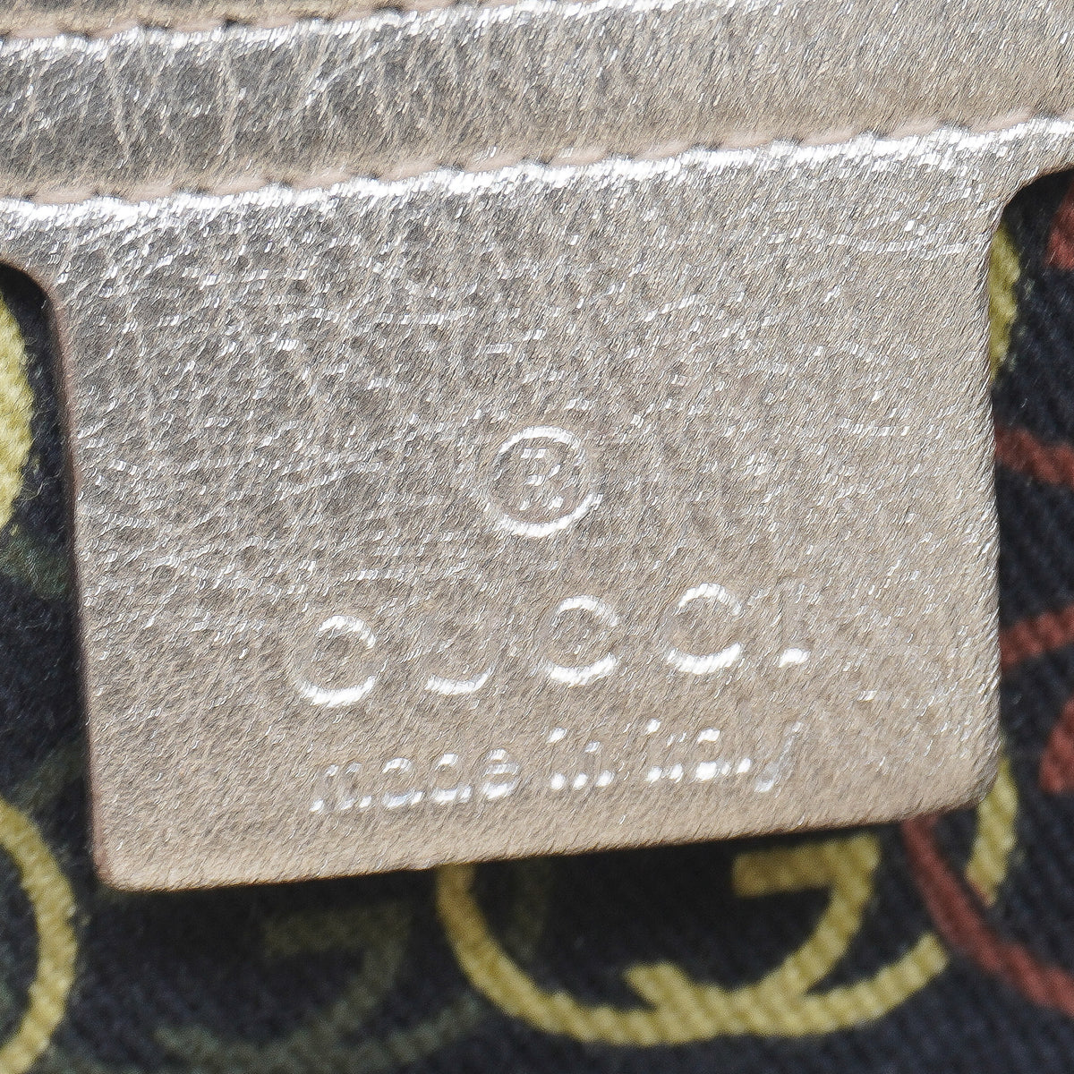 Gucci Metallic Britt Tote