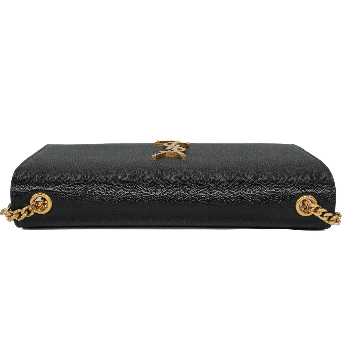 Saint Laurent Classic Monogram Kate Medium Satchel Grain de Poudre