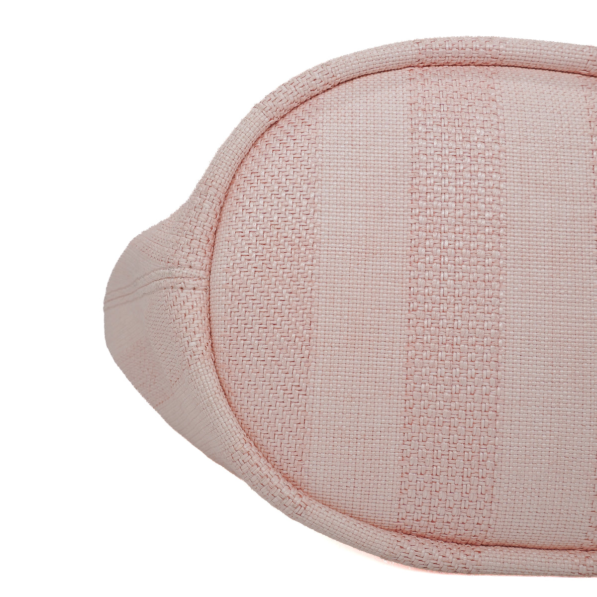 Chanel Deauville Drawstring Bucket Bag Canvas Pink
