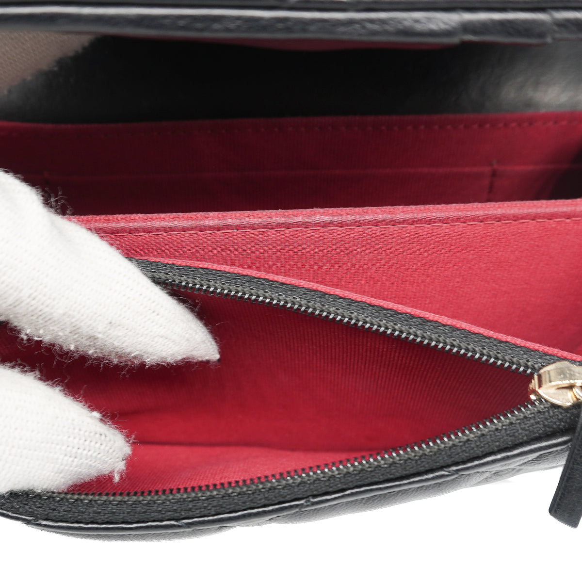 Chanel Enamel CC Clutch with Chain Lambskin