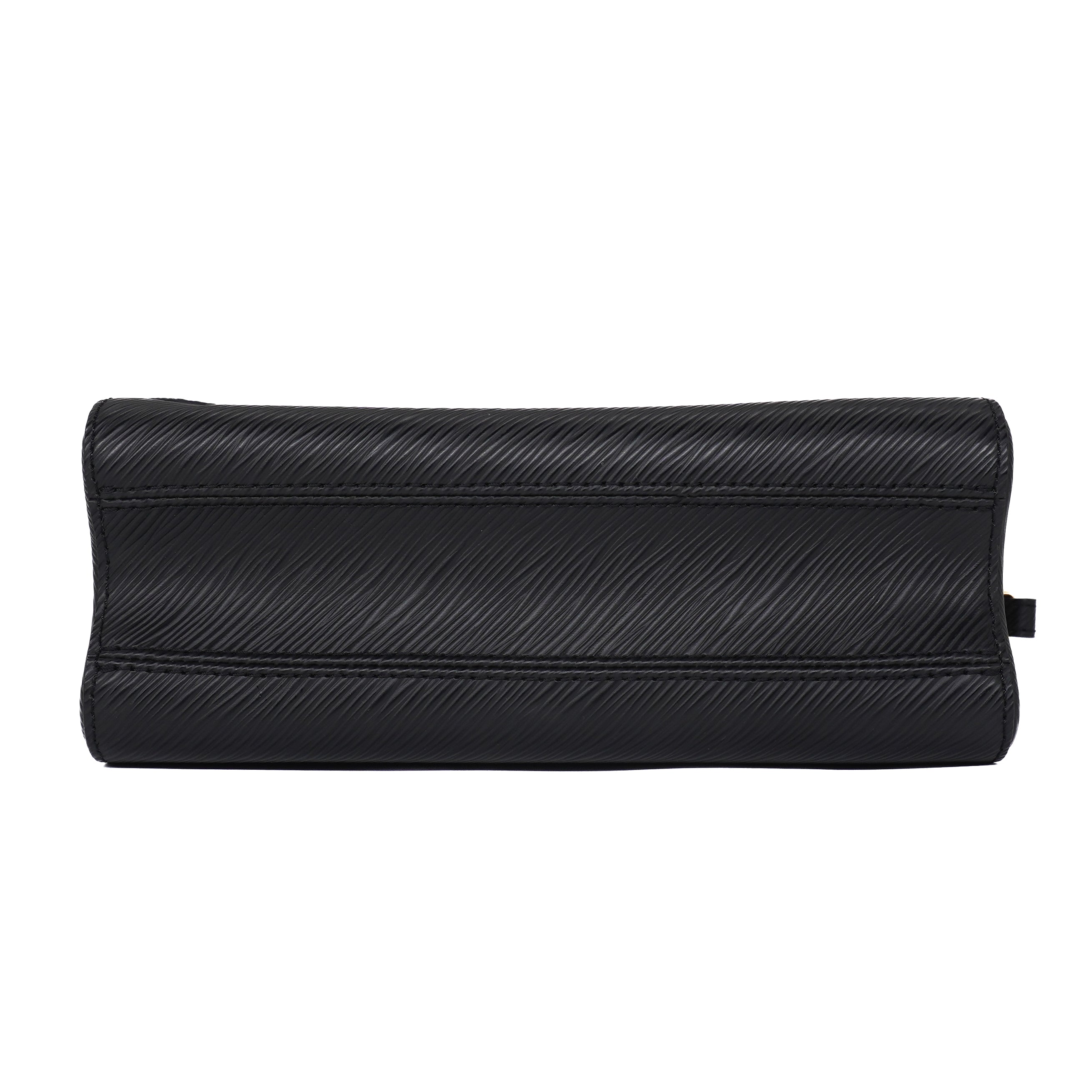 Louis Vuitton Black Epi Flowers Twist MM