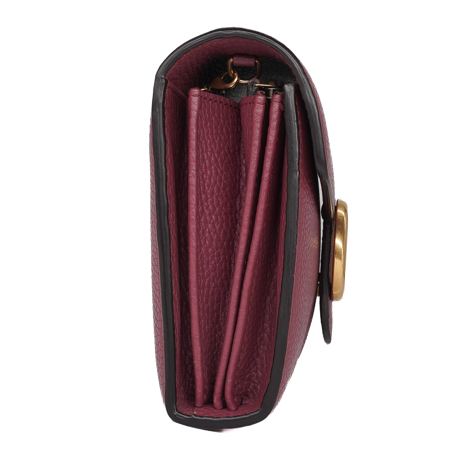 Gucci Calfskin Chain Wallet
