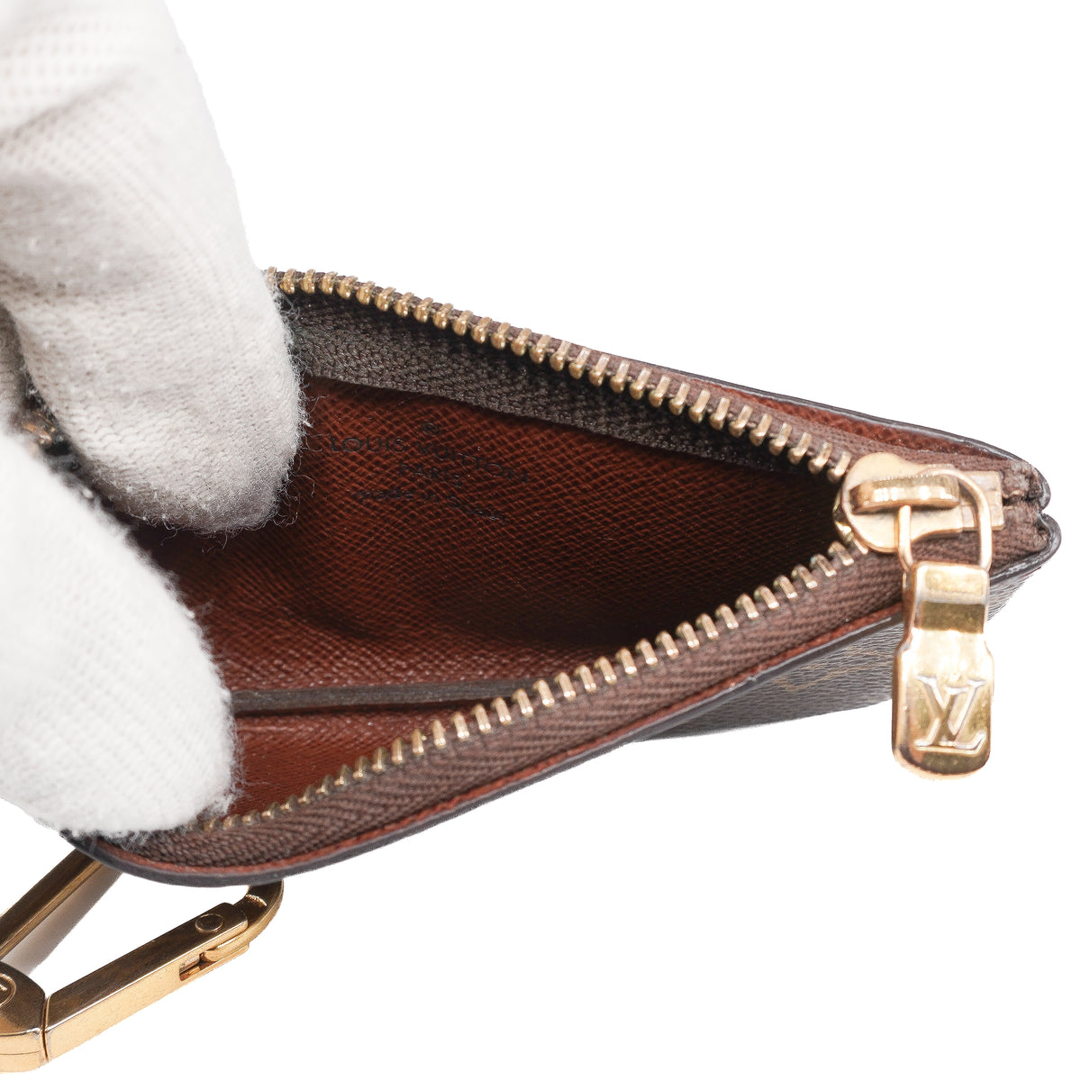Louis Vuitton Key Pouch Monogram Canvas