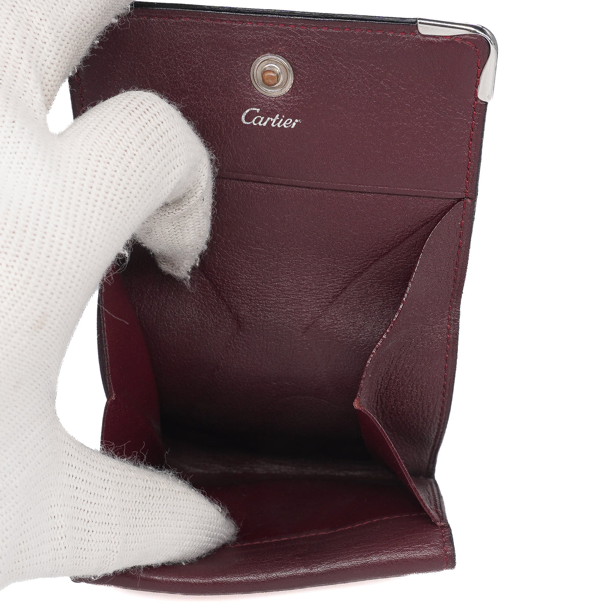 Cartier Vintage Must de Cartier Coin Purse Black