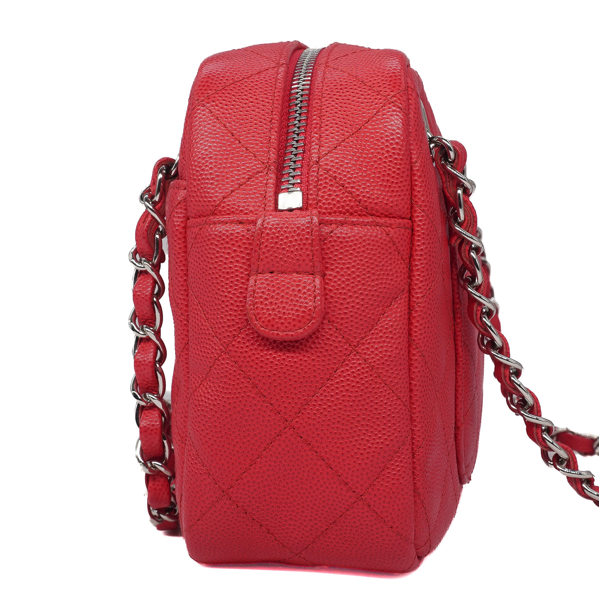 Chanel CC Camera Bag Quilted Caviar