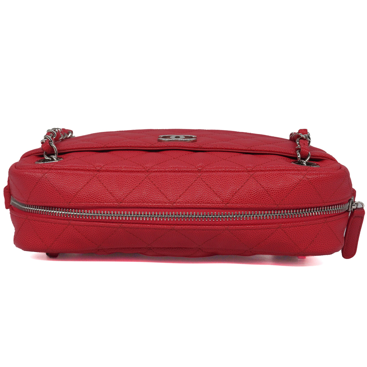 Chanel CC Camera Bag Quilted Caviar
