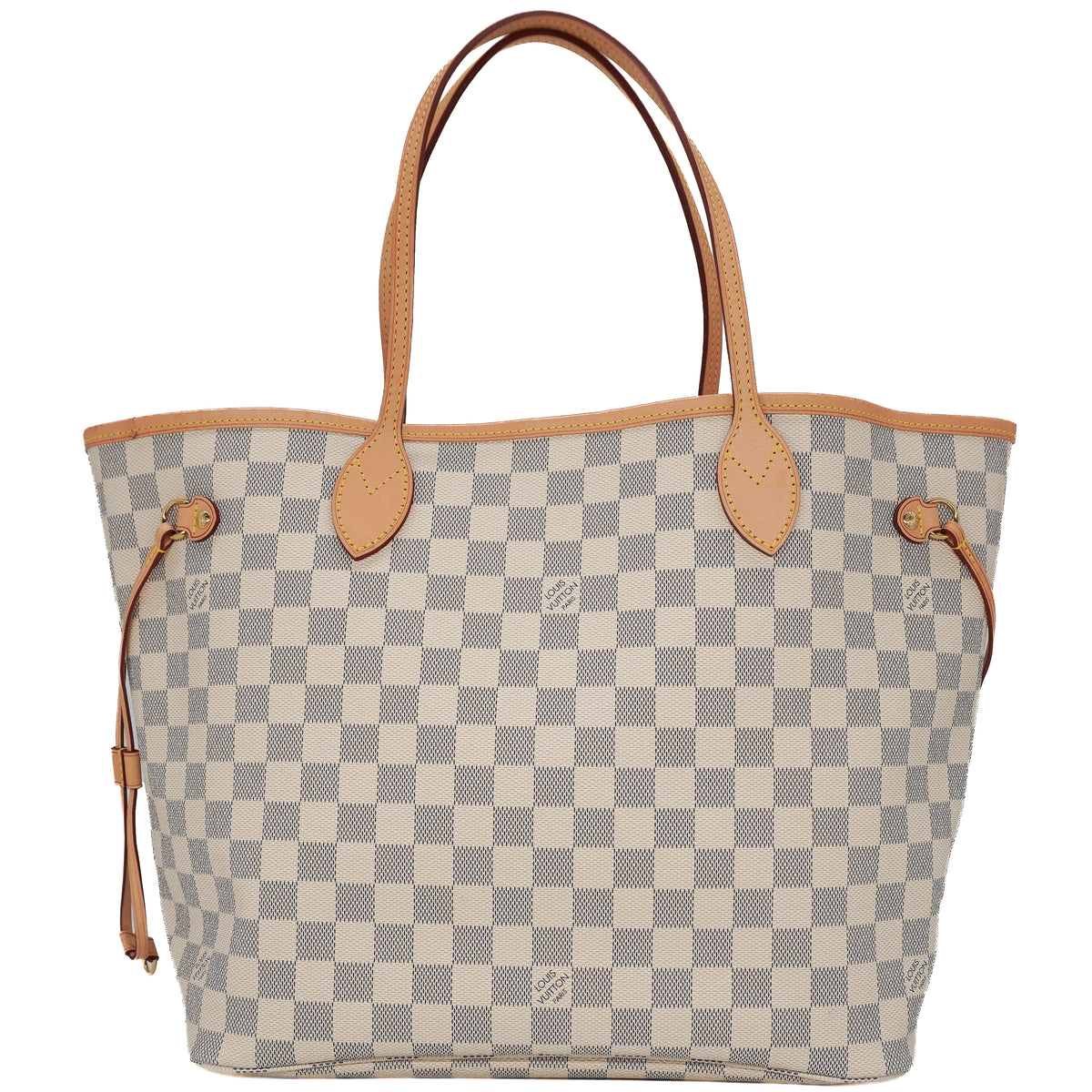 Louis Vuitton Neverfull MM Damier Azur Rose Ballerina