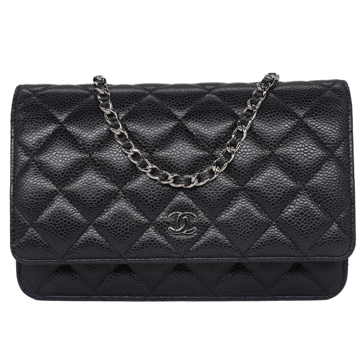 Chanel Wallet on Chain Caviar Black