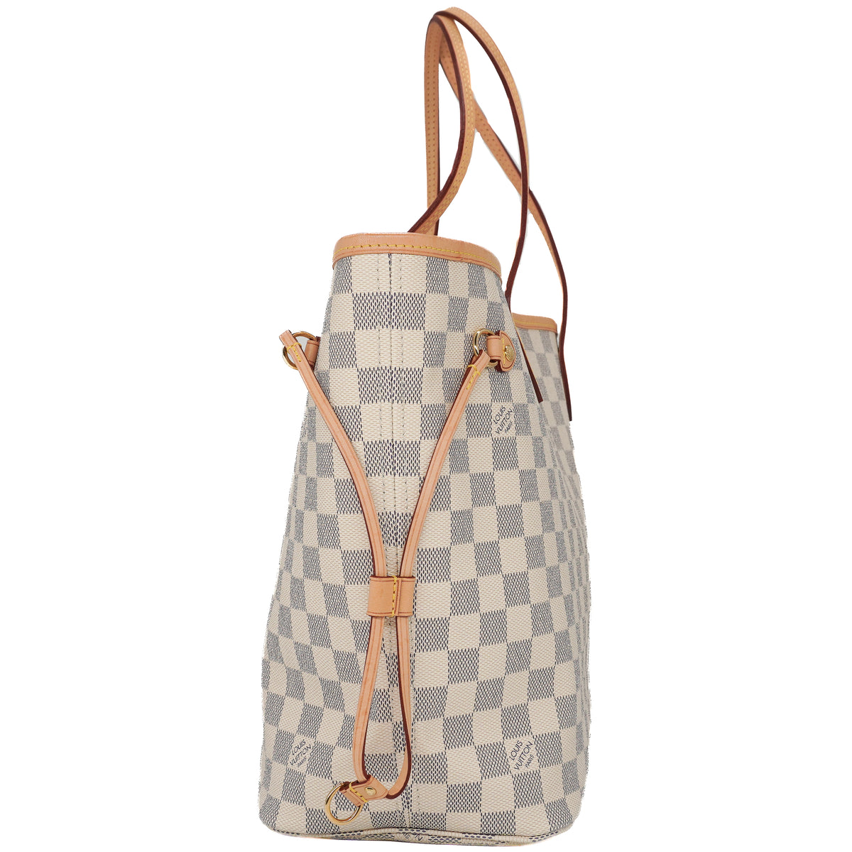Louis Vuitton Neverfull MM Damier Azur Rose Ballerina