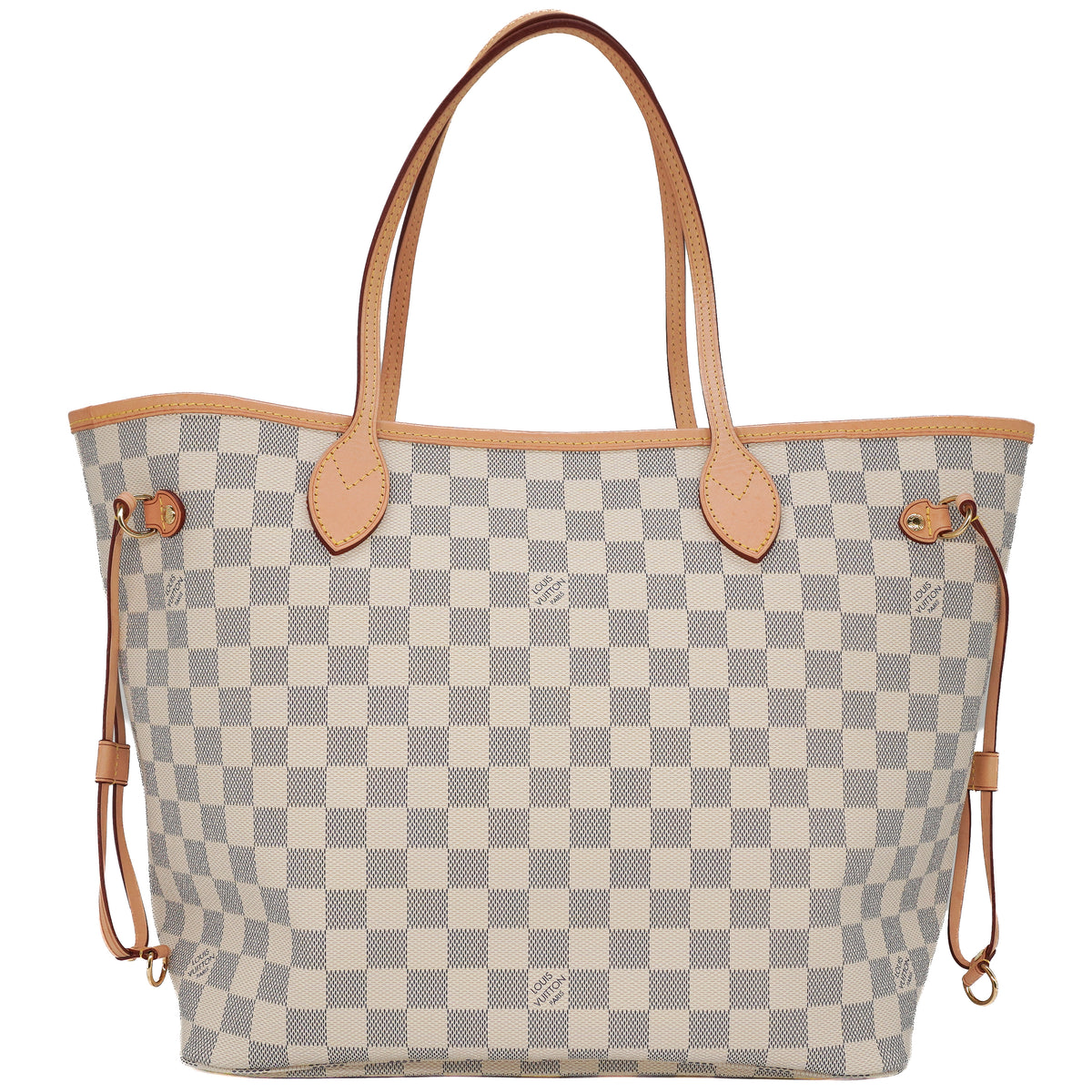 Louis Vuitton Neverfull MM Damier Azur Rose Ballerina