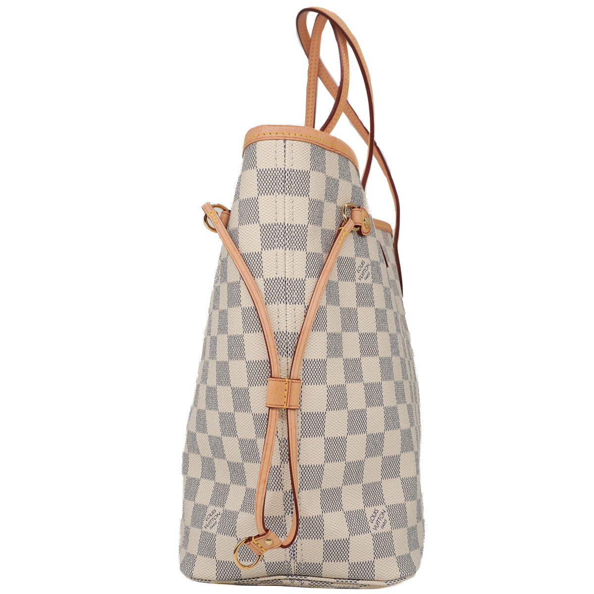 Louis Vuitton Neverfull MM Damier Azur Rose Ballerina