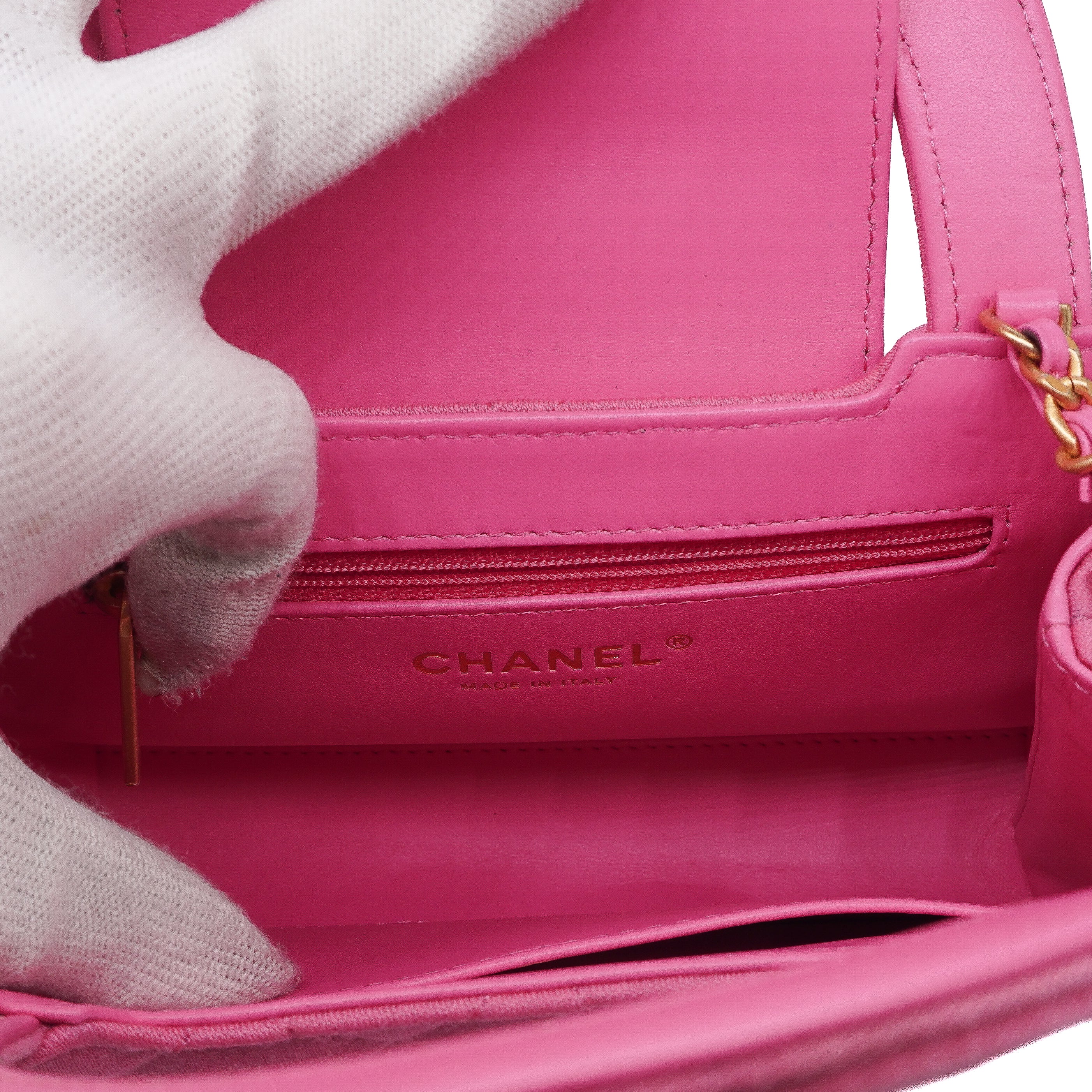 Chanel Jersey Nano Kelly