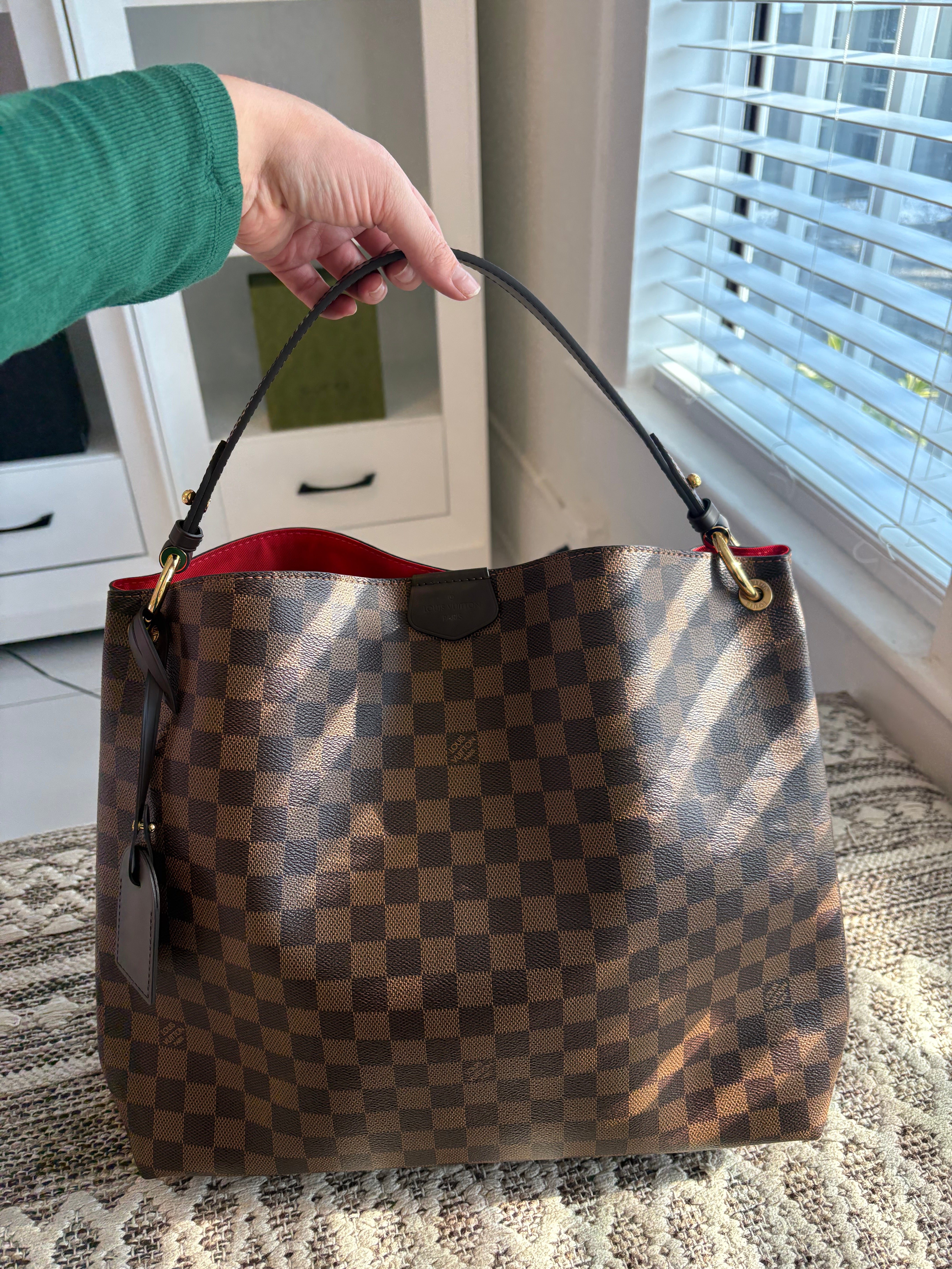 Louis Vuitton Damier Ebene Graceful MM