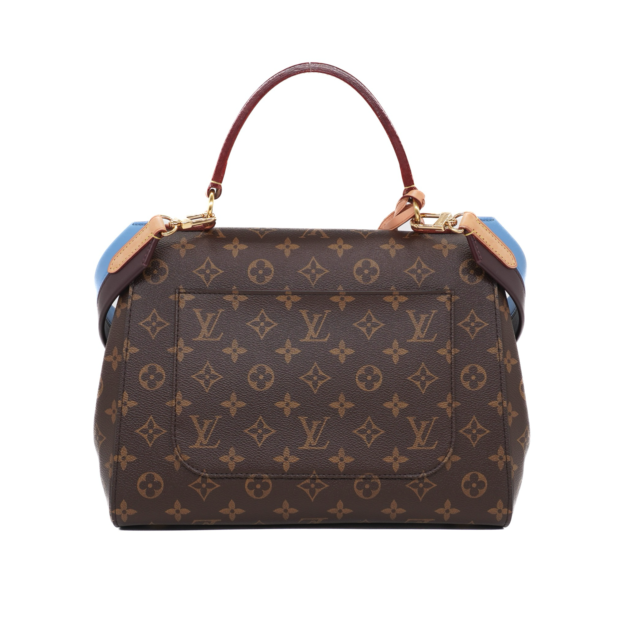 Louis Vuitton Blue Glacial Monogram Cluny MM