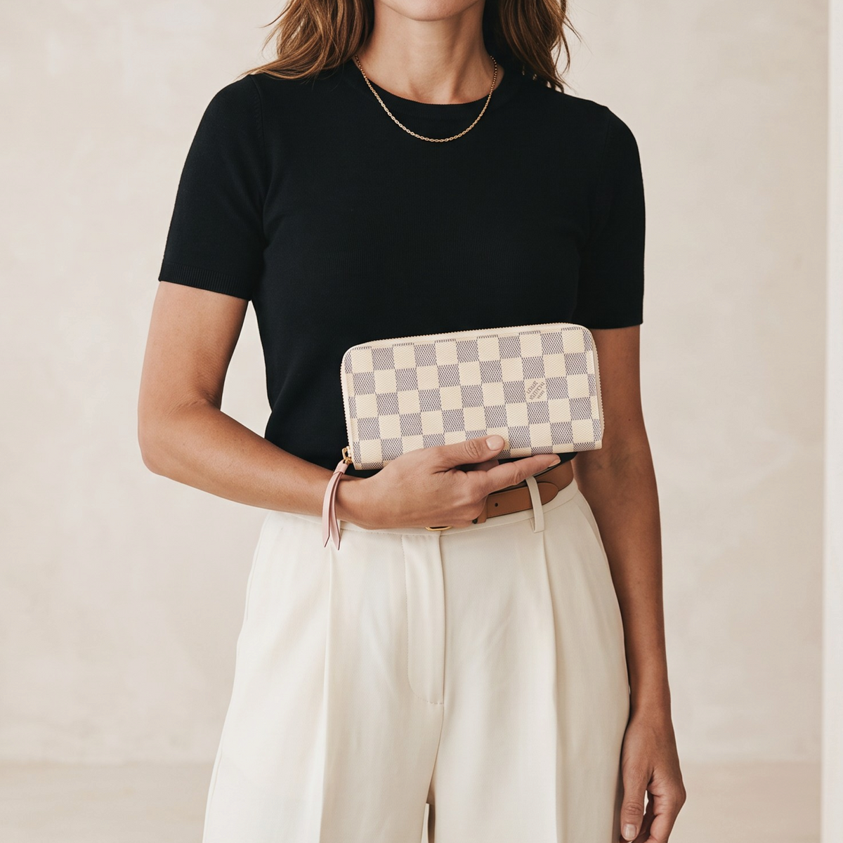 Louis Vuitton Clémence Wallet Damier Azur