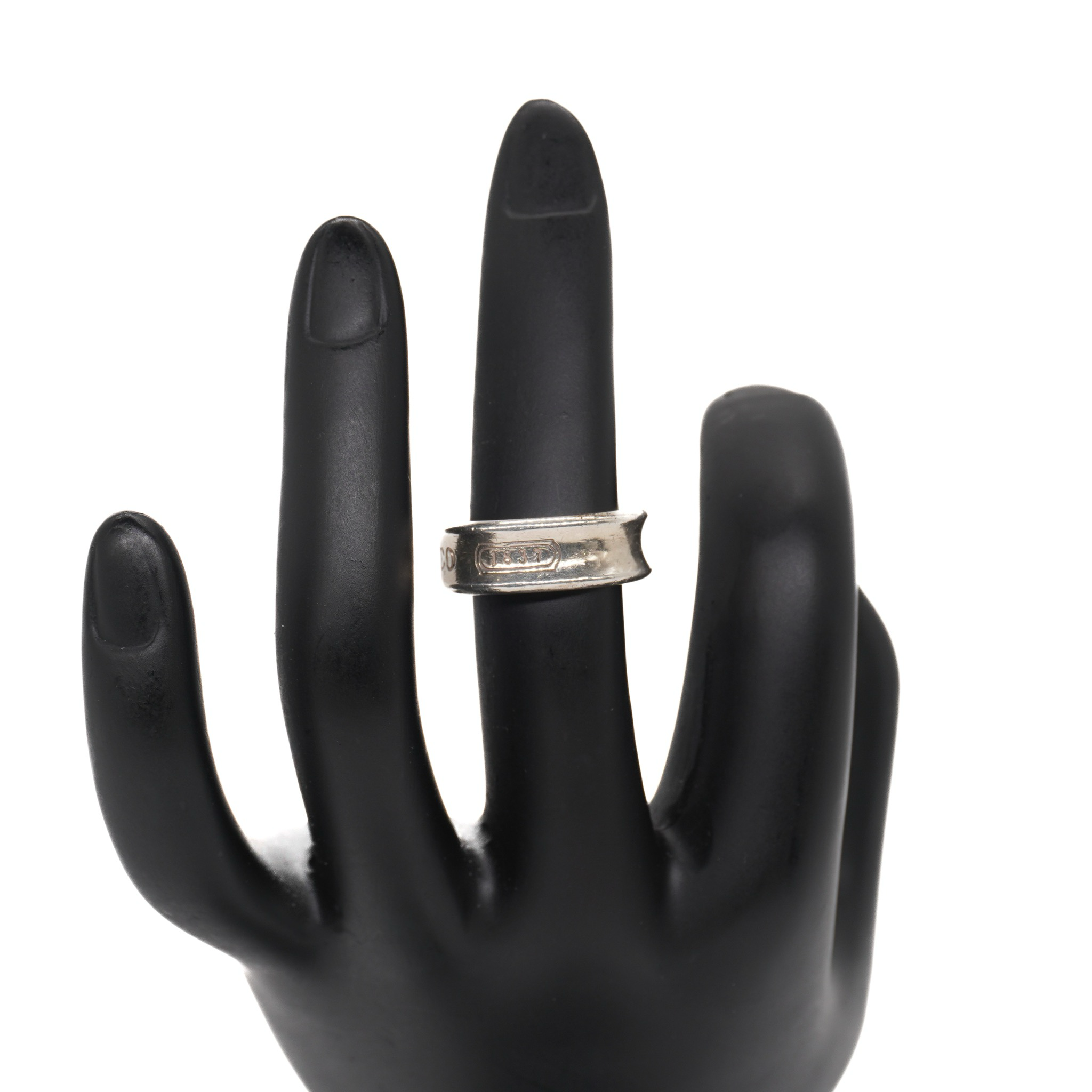 T & Co. Sterling Silver 1837 Band Ring
