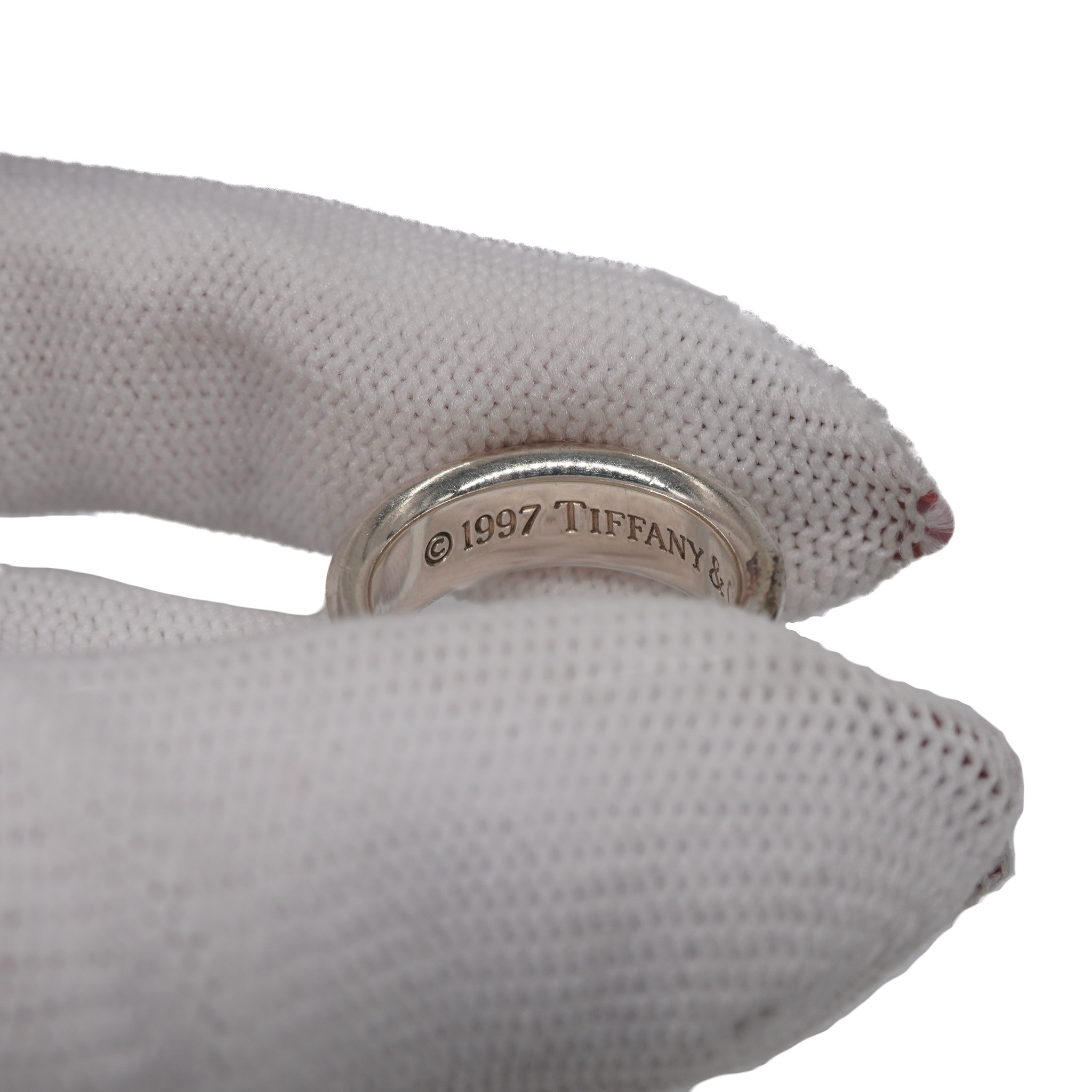 T & Co. Sterling Silver 1837 Band Ring