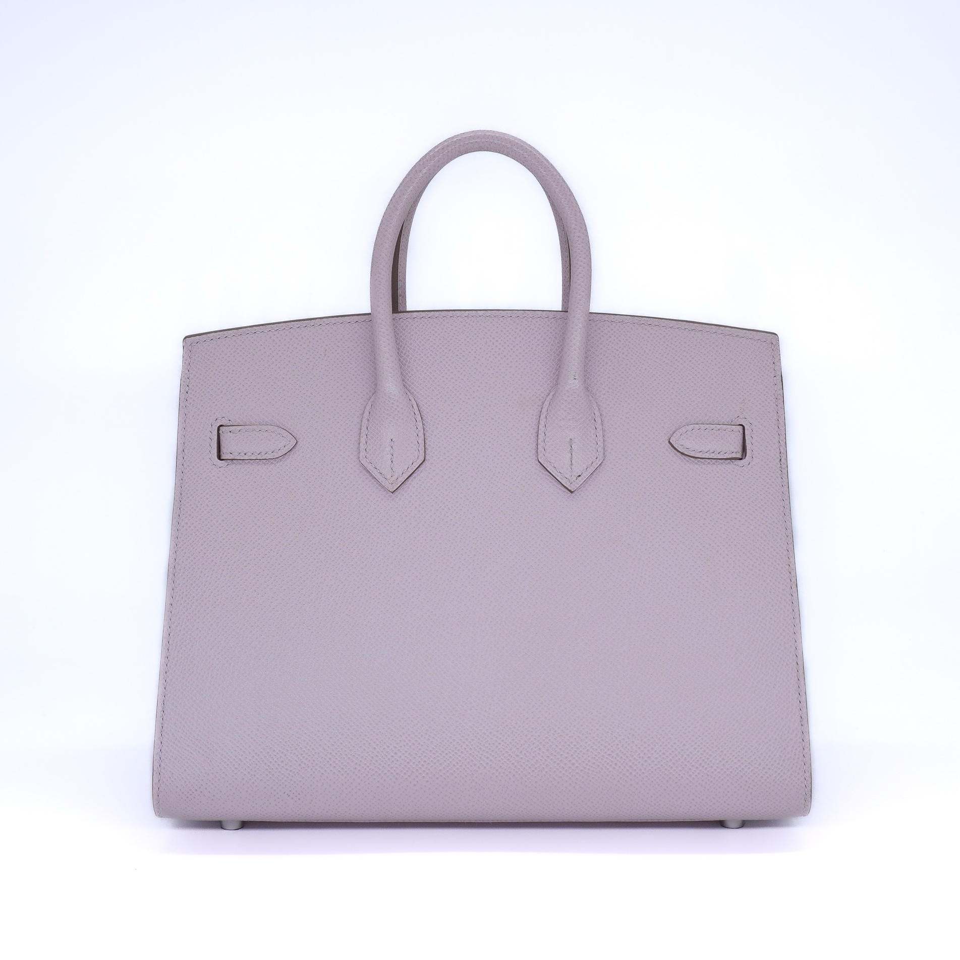 Hermes Birkin 25 Sellier Mauve Pale Epsom Palladium Hardware