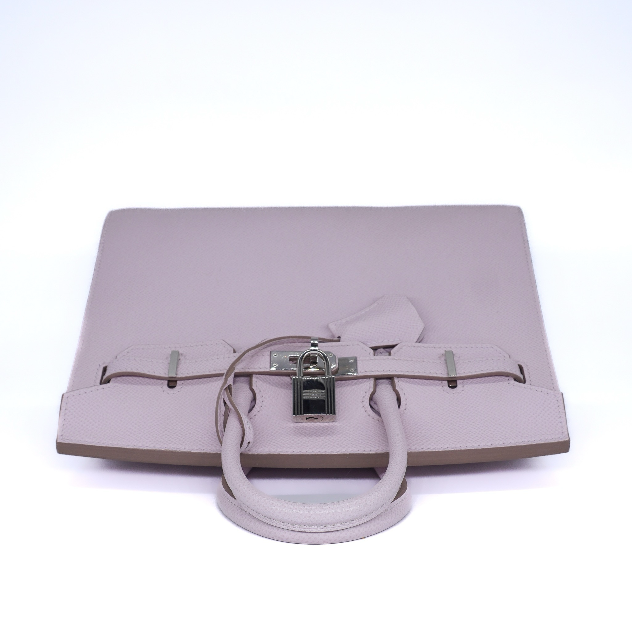Hermes Birkin 25 Sellier Mauve Pale Epsom Palladium Hardware
