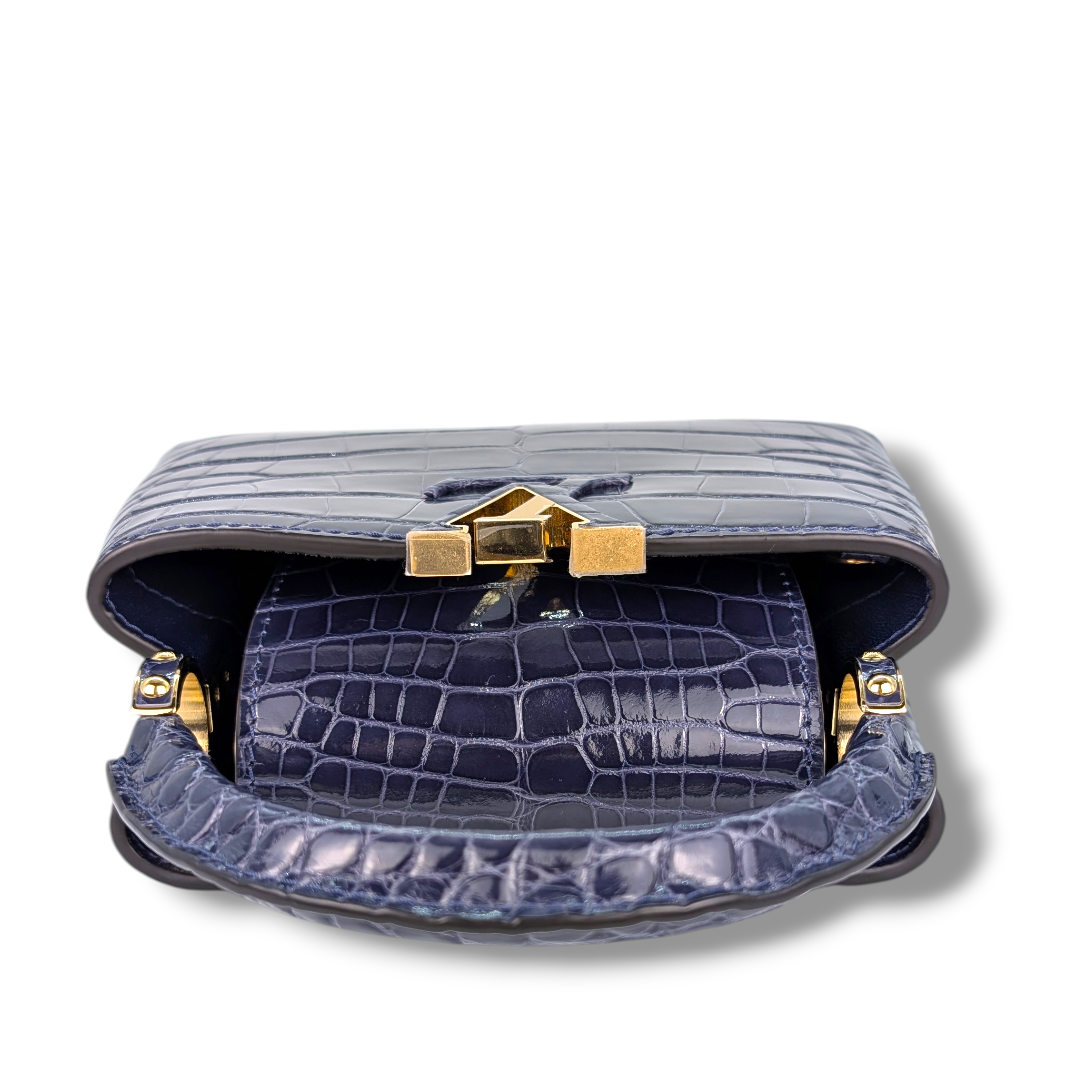 Louis Vuitton Alligator Capucines Mini