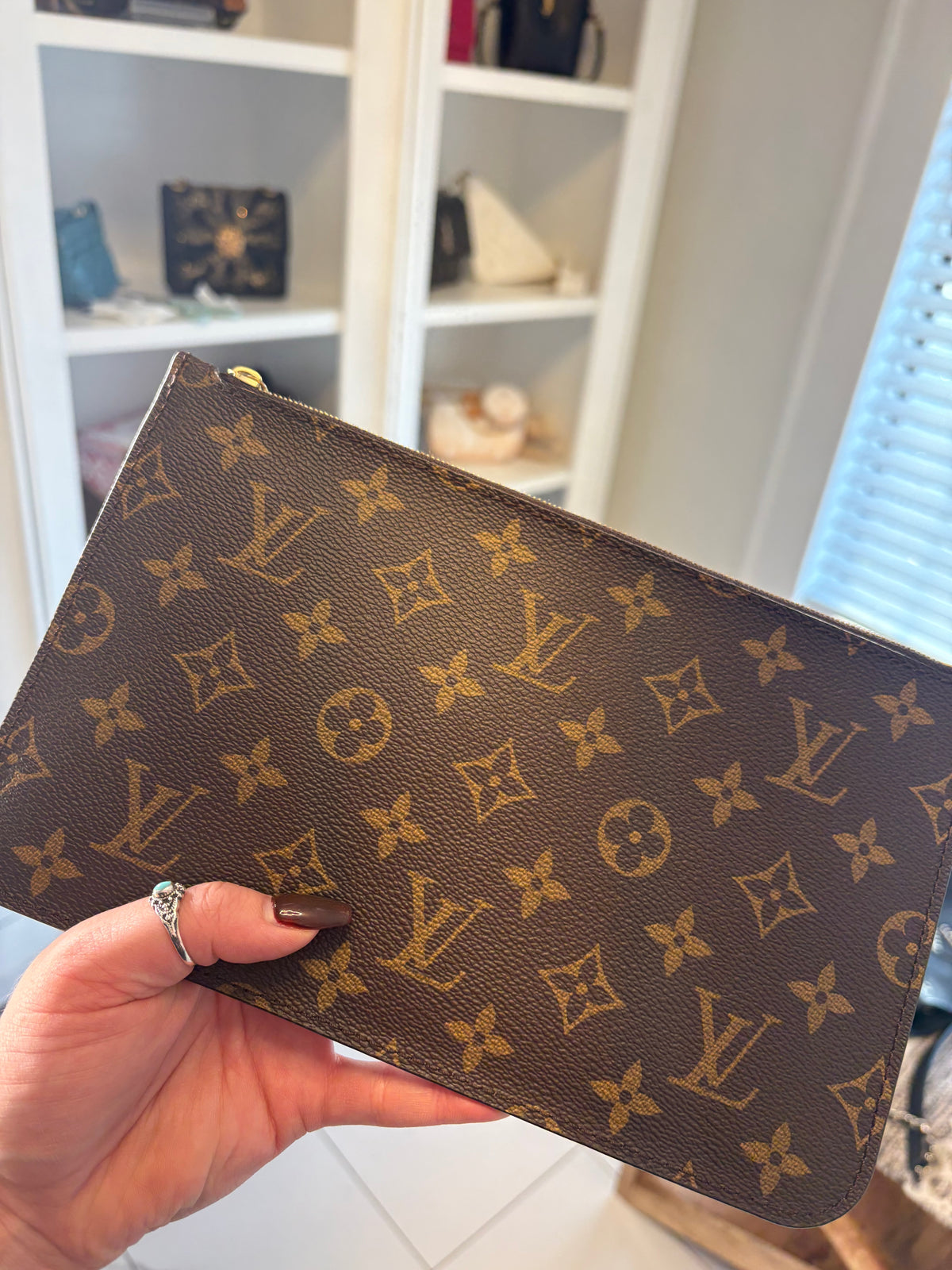 LV Monogram Neverfull Pochette