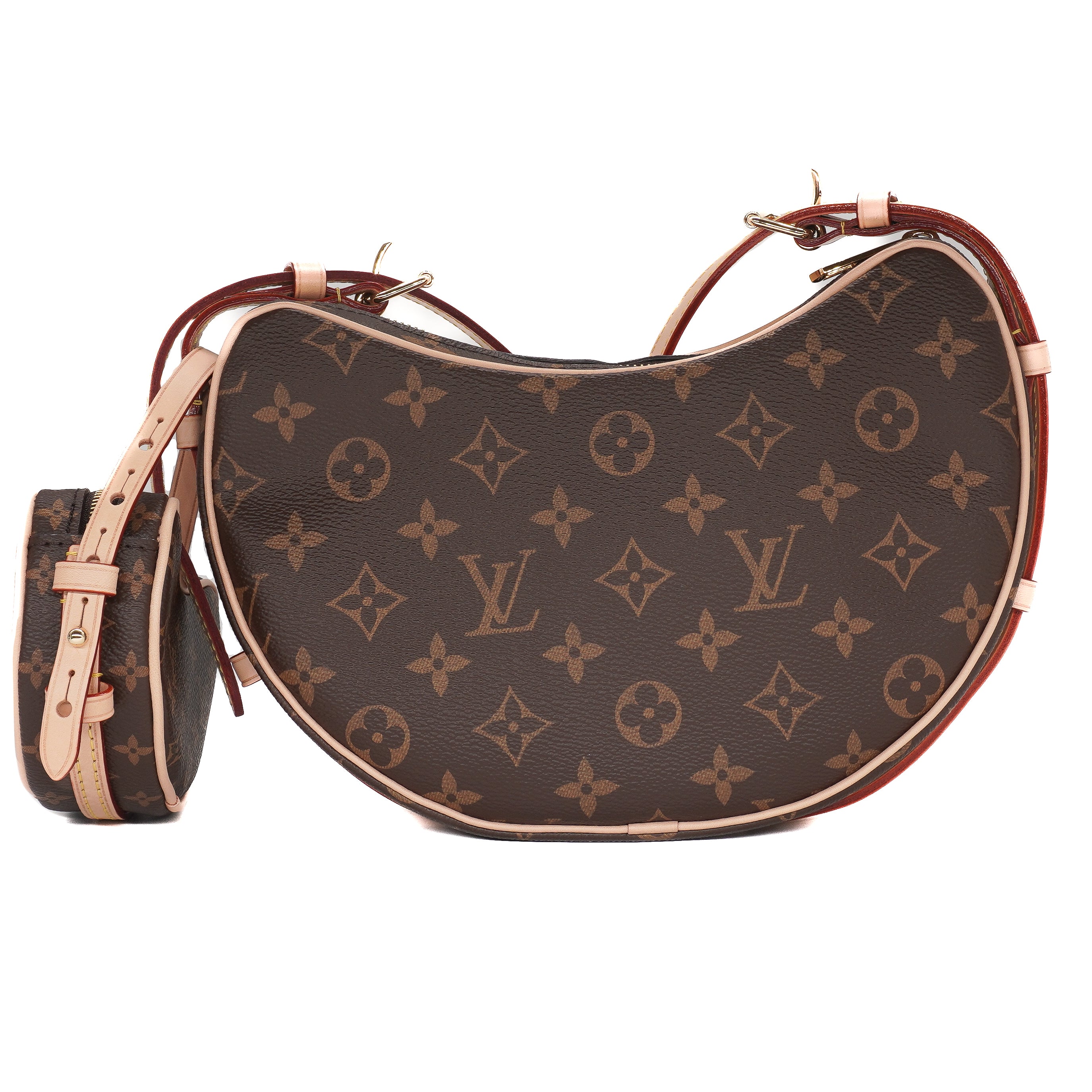 Louis Vuitton Monogram Croissant MM Duo