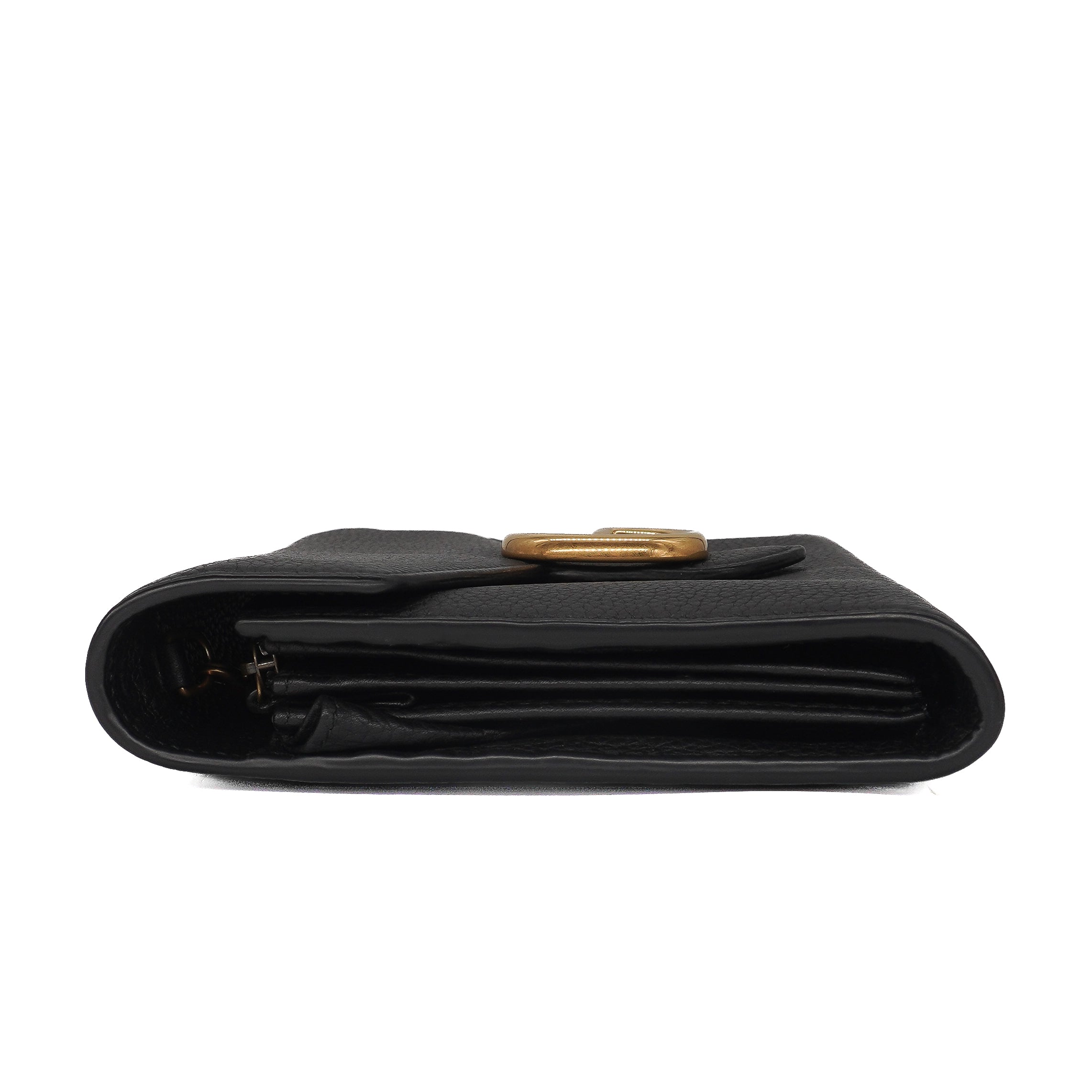 Gucci Dollar Calfskin Marmont Chain Wallet