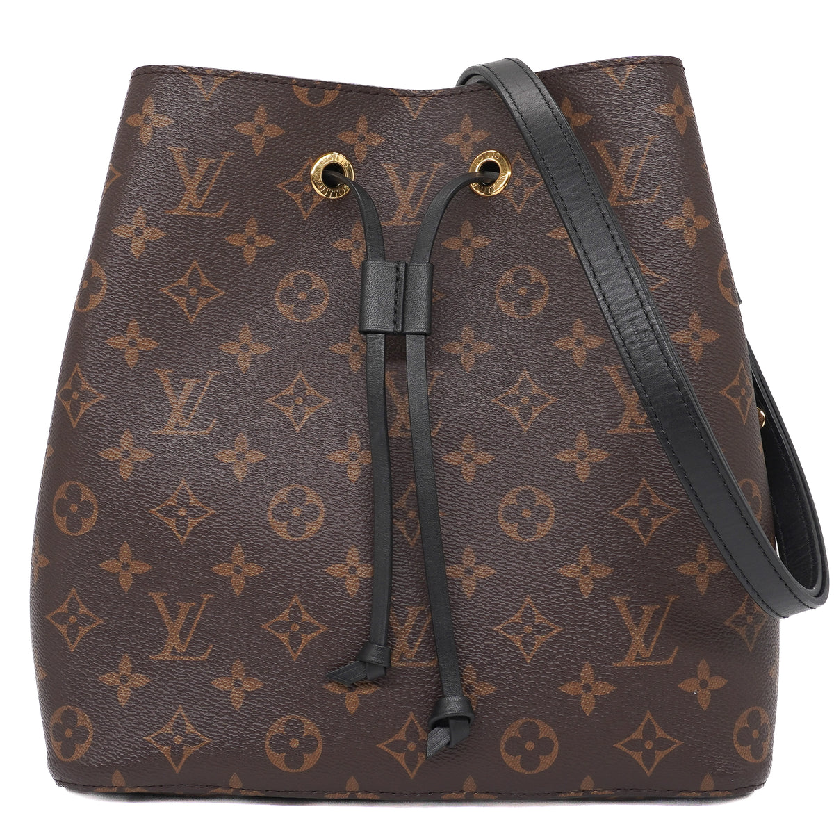 Louis Vuitton NéoNoé MM Monogram Canvas Black