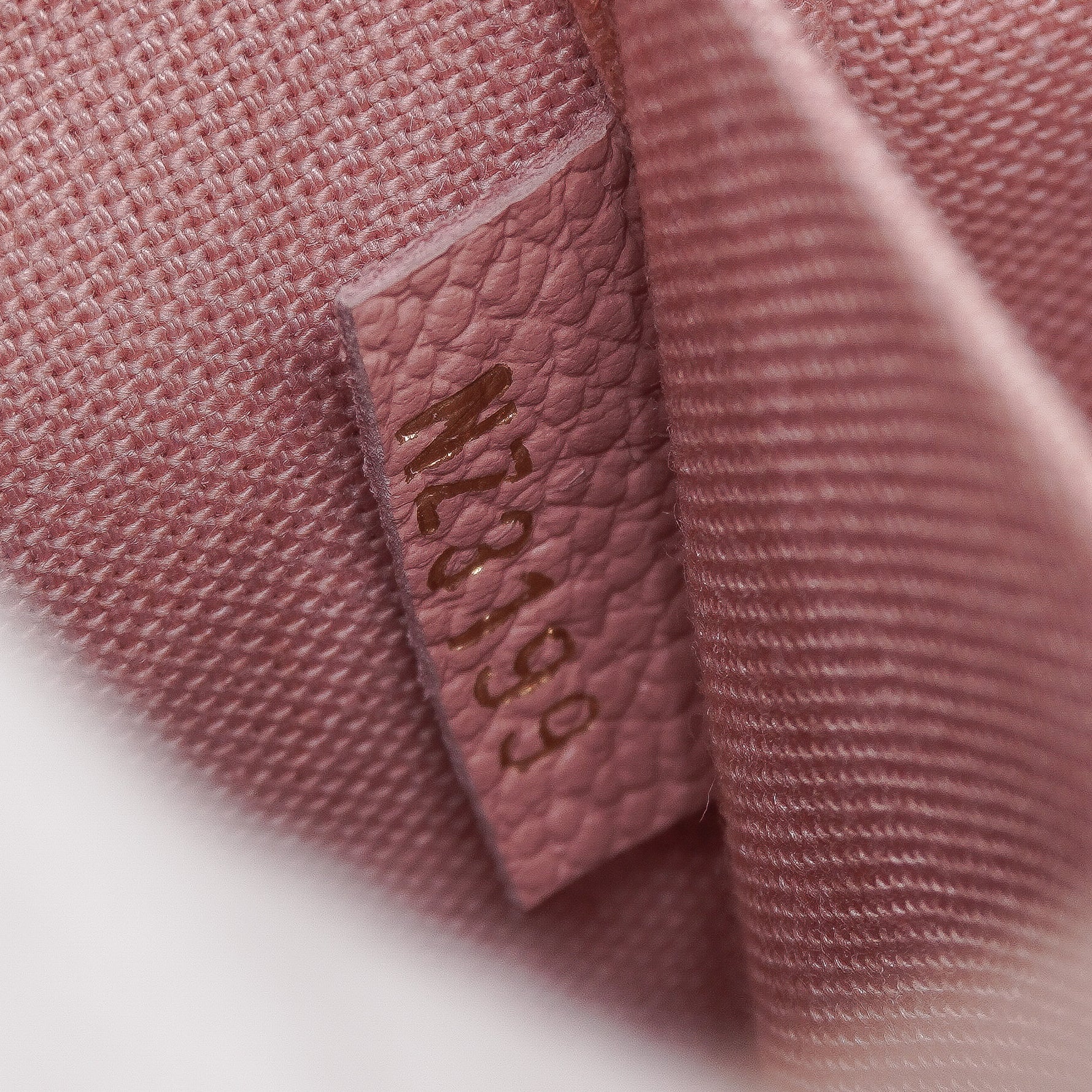 Louis Vuitton Pink Empreinte Pochette Felicie