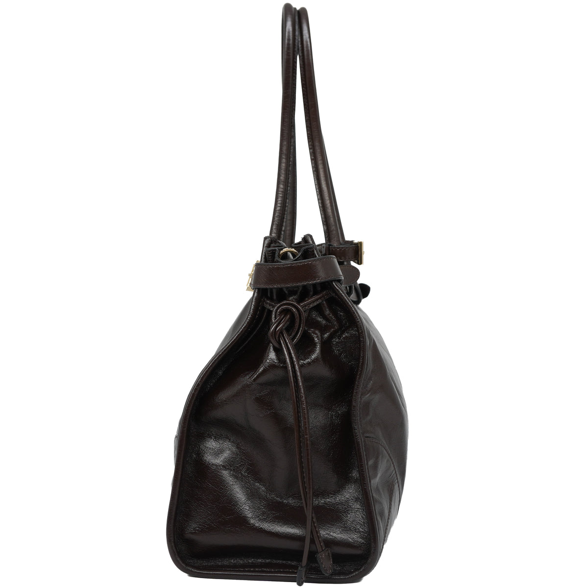 Prada Bonnie Large Tote Shiny Nappa