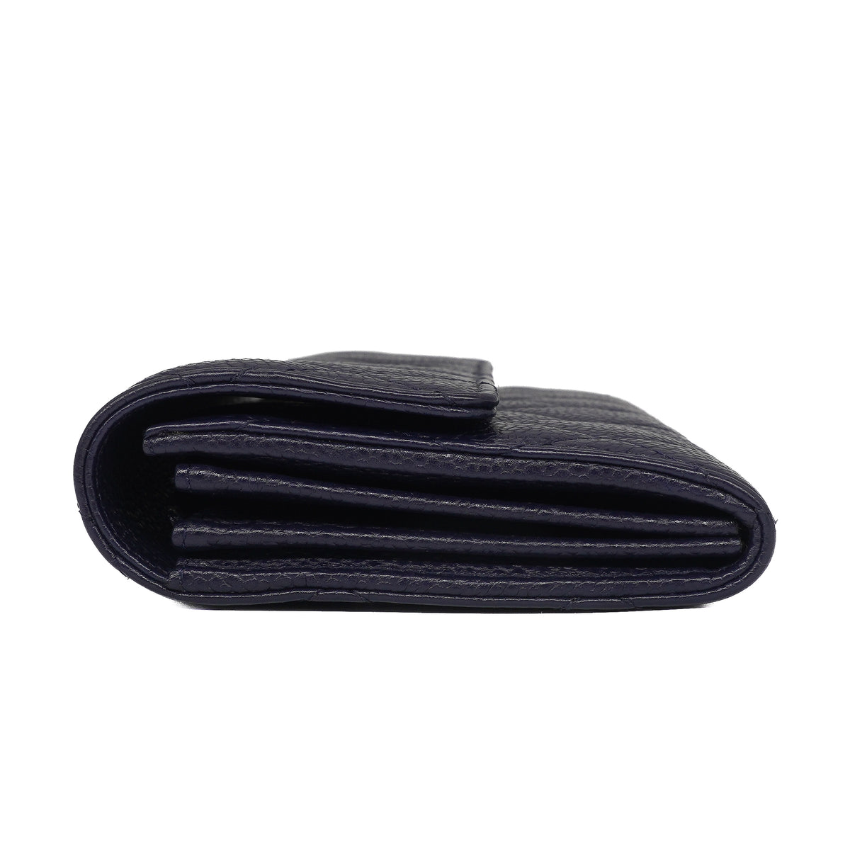 Chanel Gusset Flap Wallet