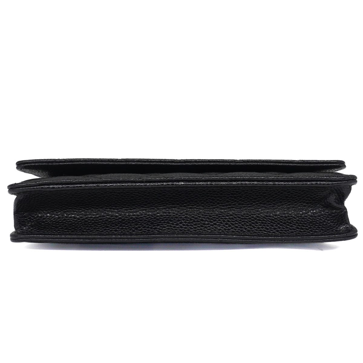 Chanel Wallet on Chain Caviar Black Gold Hardware