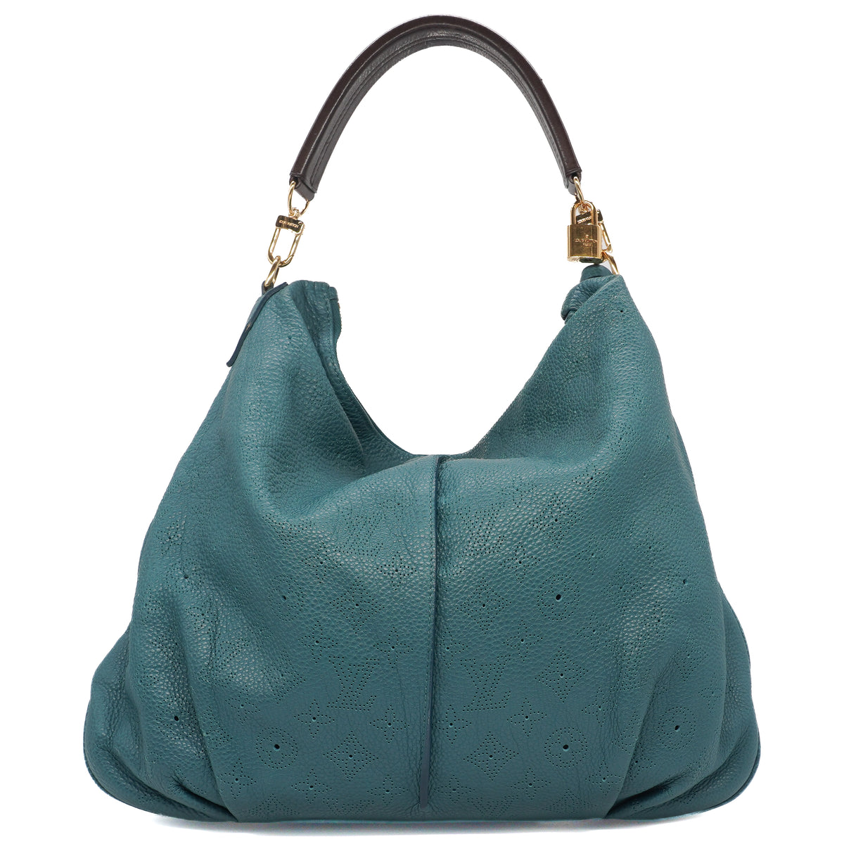 Louis Vuitton Séléné MM Mahina Dark Turquoise